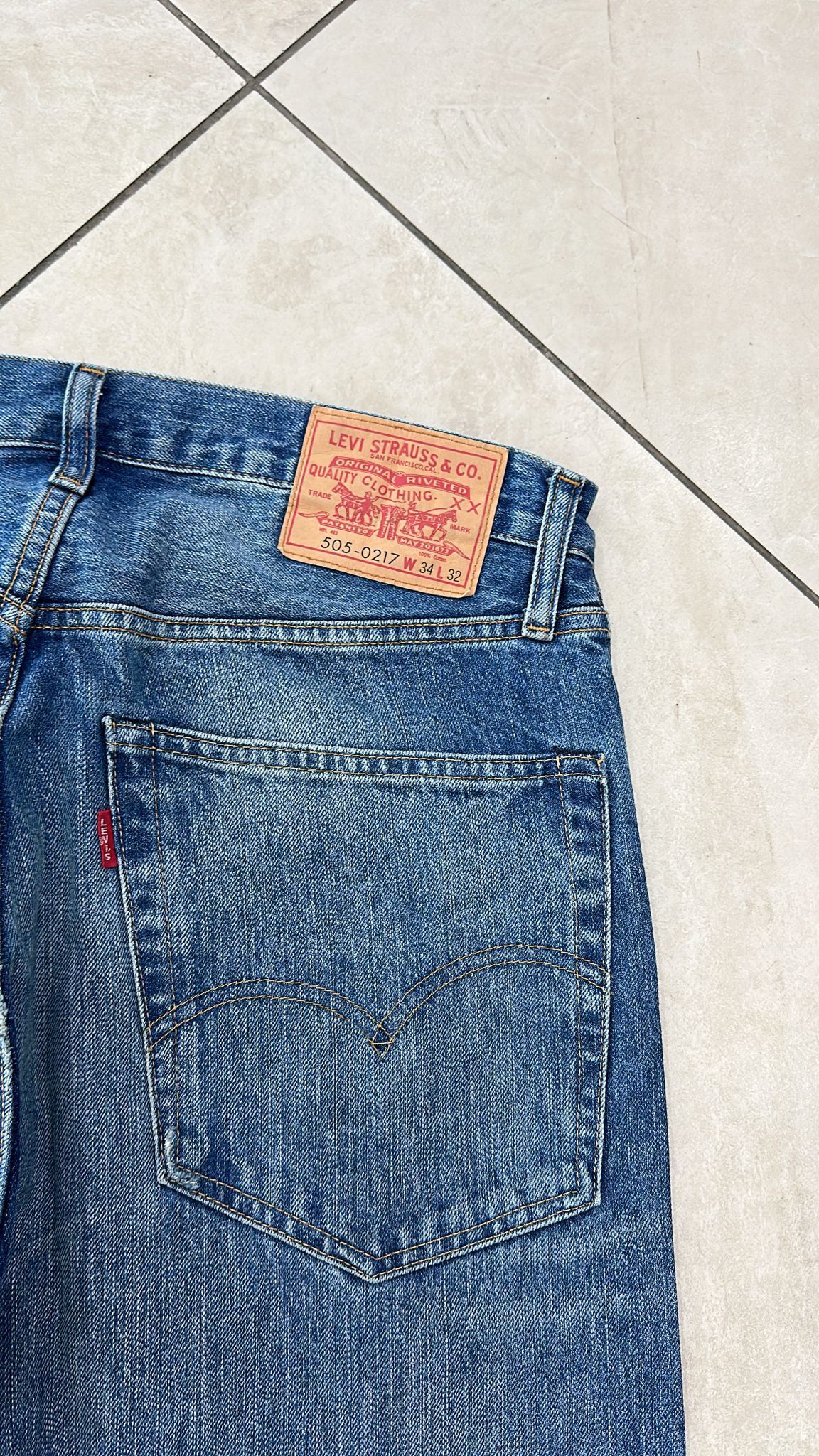 Levi's Vintage Clothing LVC Levi's Vintage Clothing 1967 505-0217 Selvedge Jeans Size US 34 / EU 50 - 6 Thumbnail