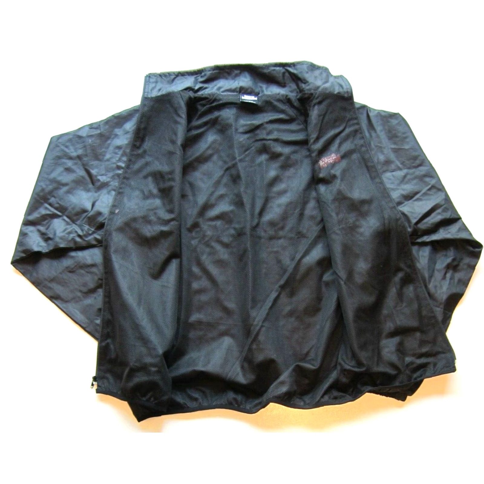 Rains VINTAGE Sports Illustrated Jacket Men XL Windbreaker Full Zip Black Size US XL / EU 56 / 4 - 7 Thumbnail