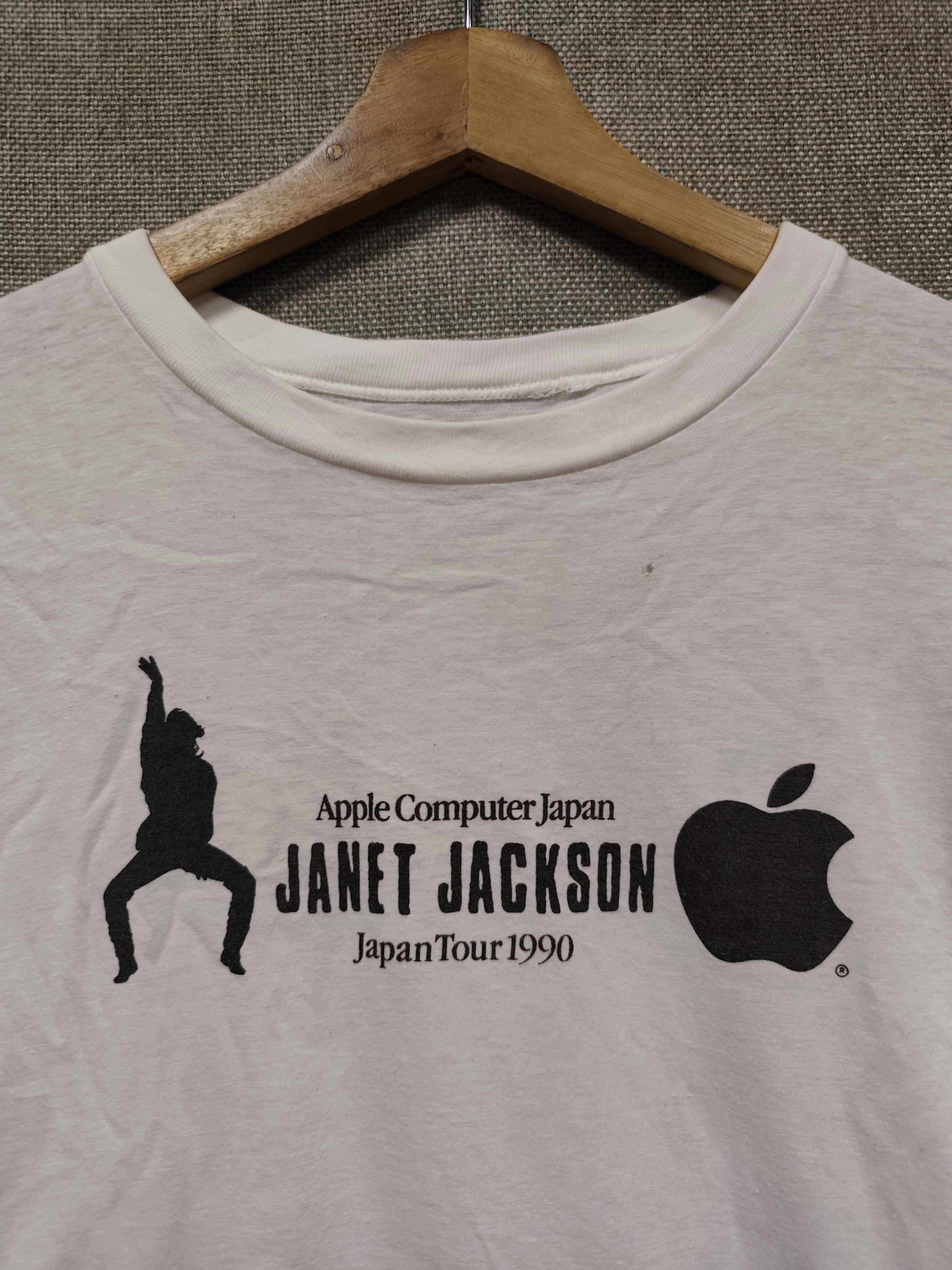 Vintage x Band Tee x Janet Jackson x Apple Japan Tour 1990