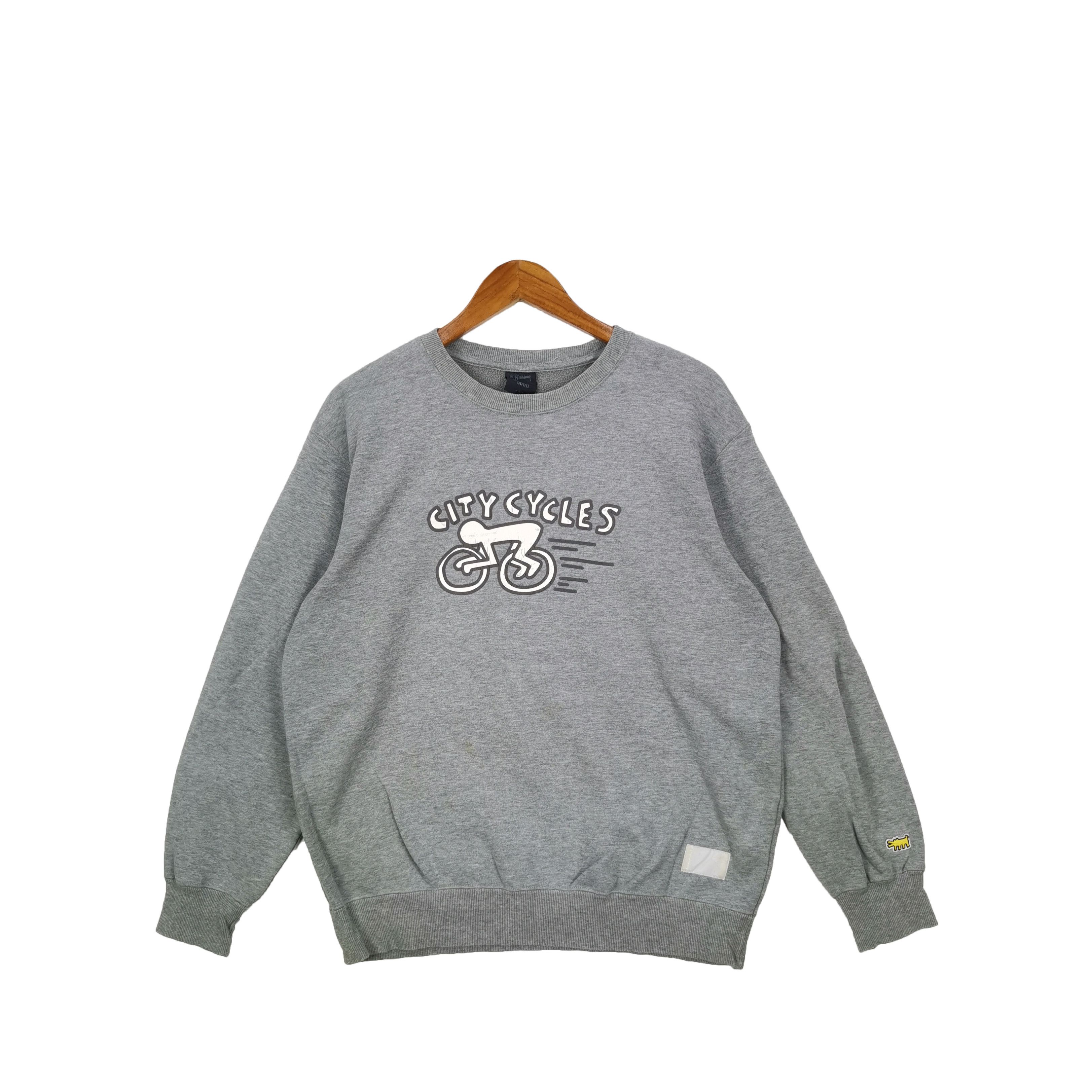 Art Comes First × Fuck Art, Make Tees × Keith Haring Vintage Keith Haring Sweatshirt Fuck Art Make Sweater Size US L / EU 52-54 / 3 - 1 Thumbnail