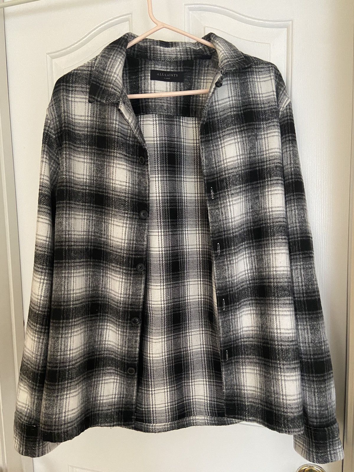 Allsaints Allsaints Westfork Long Sleeve Men’s Flannel Size US L / EU 52-54 / 3 - 2 Thumbnail