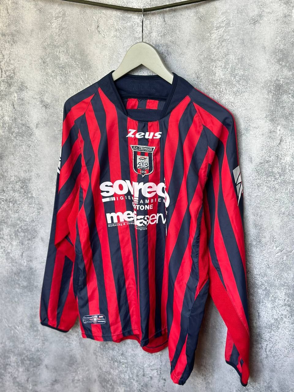 Other FC Crotone Zeus 2006-07 Home Shirt Jersey LS Striped Size US M / EU 48-50 / 2 - 2 Thumbnail
