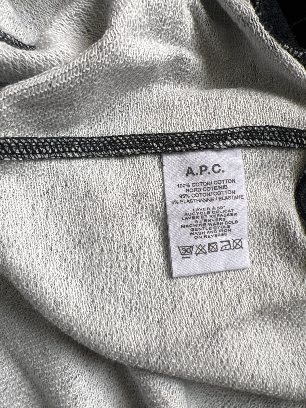 A.P.C. NWT A.P.C Paris Navy Leopard Hoodie Size XL Size US XL / EU 56 / 4 - 5 Thumbnail