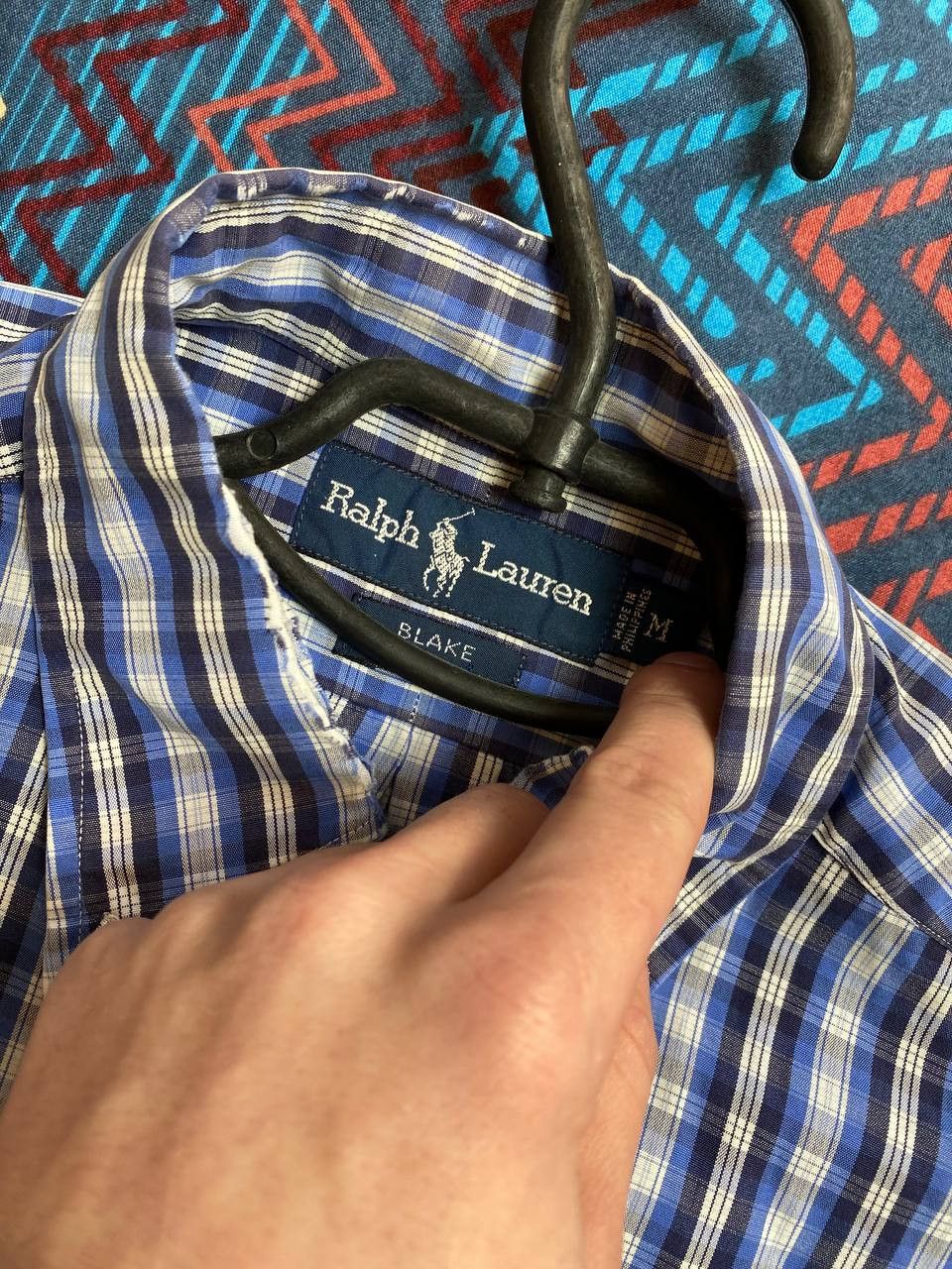 Ralph Lauren Vintage Y2K shirt Ralph Lauren print streetwear Size US M / EU 48-50 / 2 - 2 Thumbnail