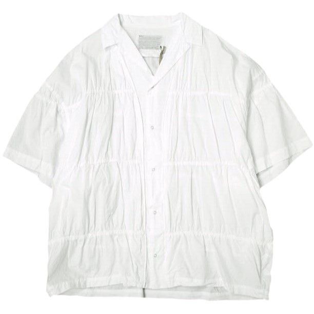 Other Other kolor Gather Open Collar Shirt Cotton Shirt Cotton Tops 24SCM-B05112 Size ONE SIZE - 1 Thumbnail