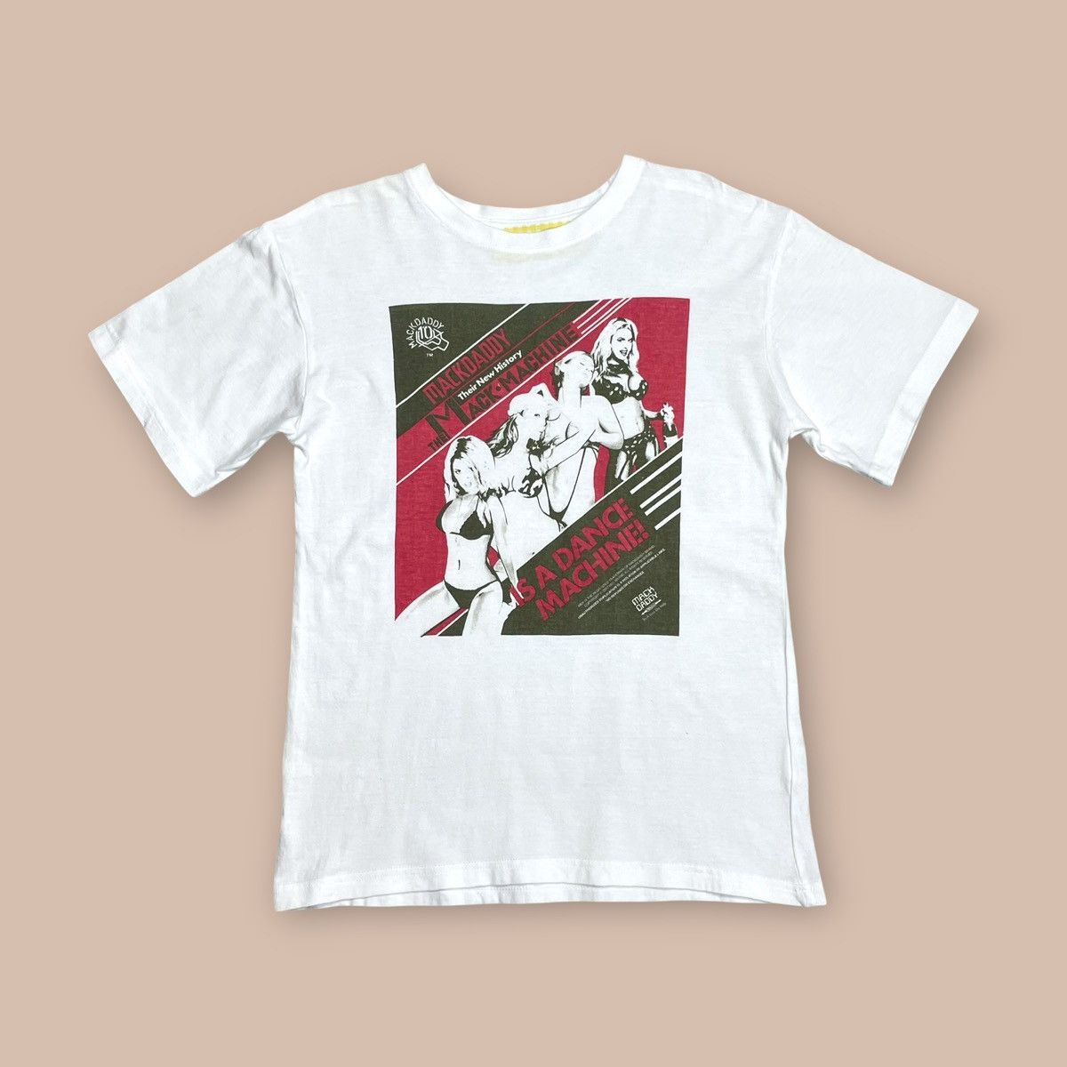 Japanese Brand MAC DADDY 10 Anniversary “IS A DANCE MACHINE” Tee Size US S / EU 44-46 / 1 - 1 Thumbnail