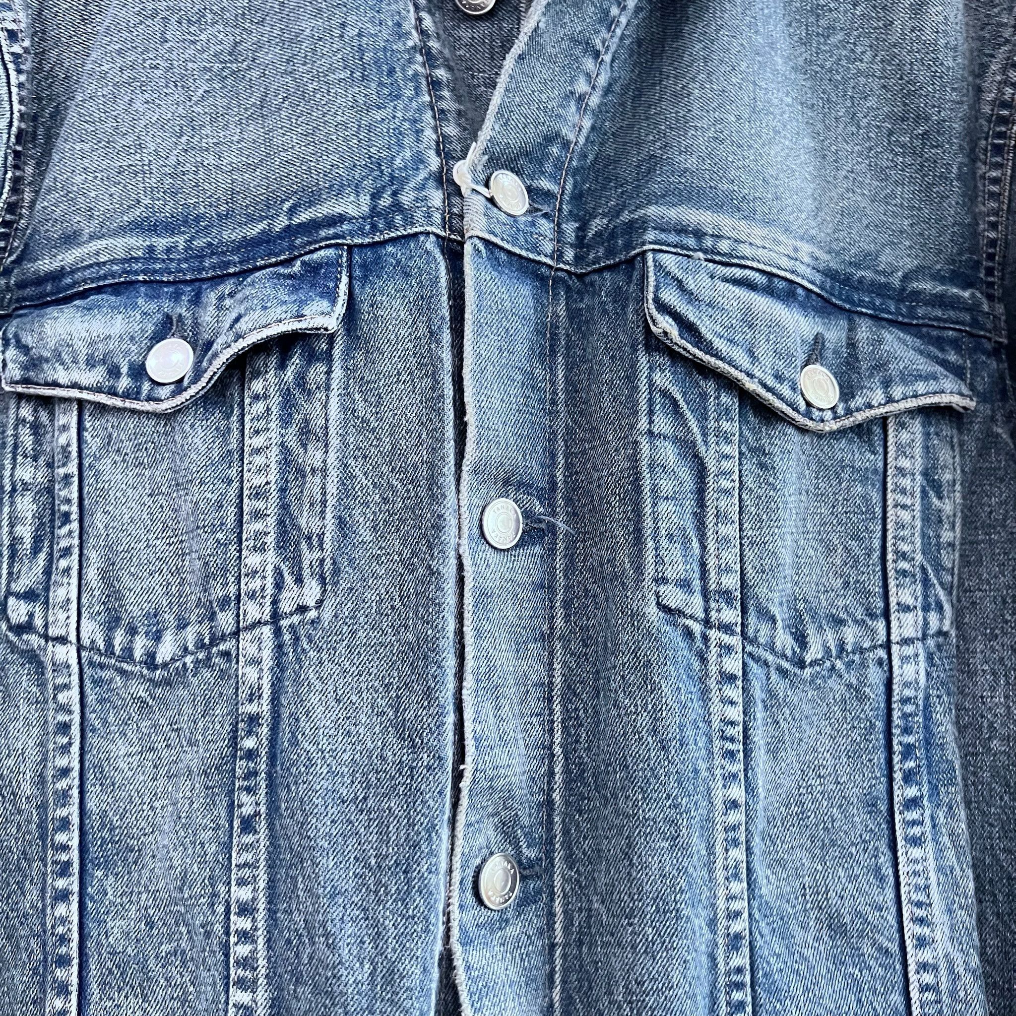 TANAKA Rare Tanaka Classic Jean Jacket Back Taped Size L / US 10 / IT 46 - 6 Thumbnail