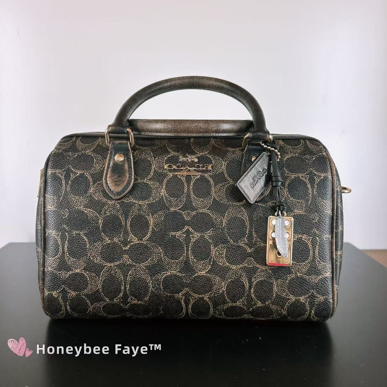 Coach Rowan Satchel Bag In Loved Signature Canvas CDY16 Size ONE SIZE - 3 Thumbnail