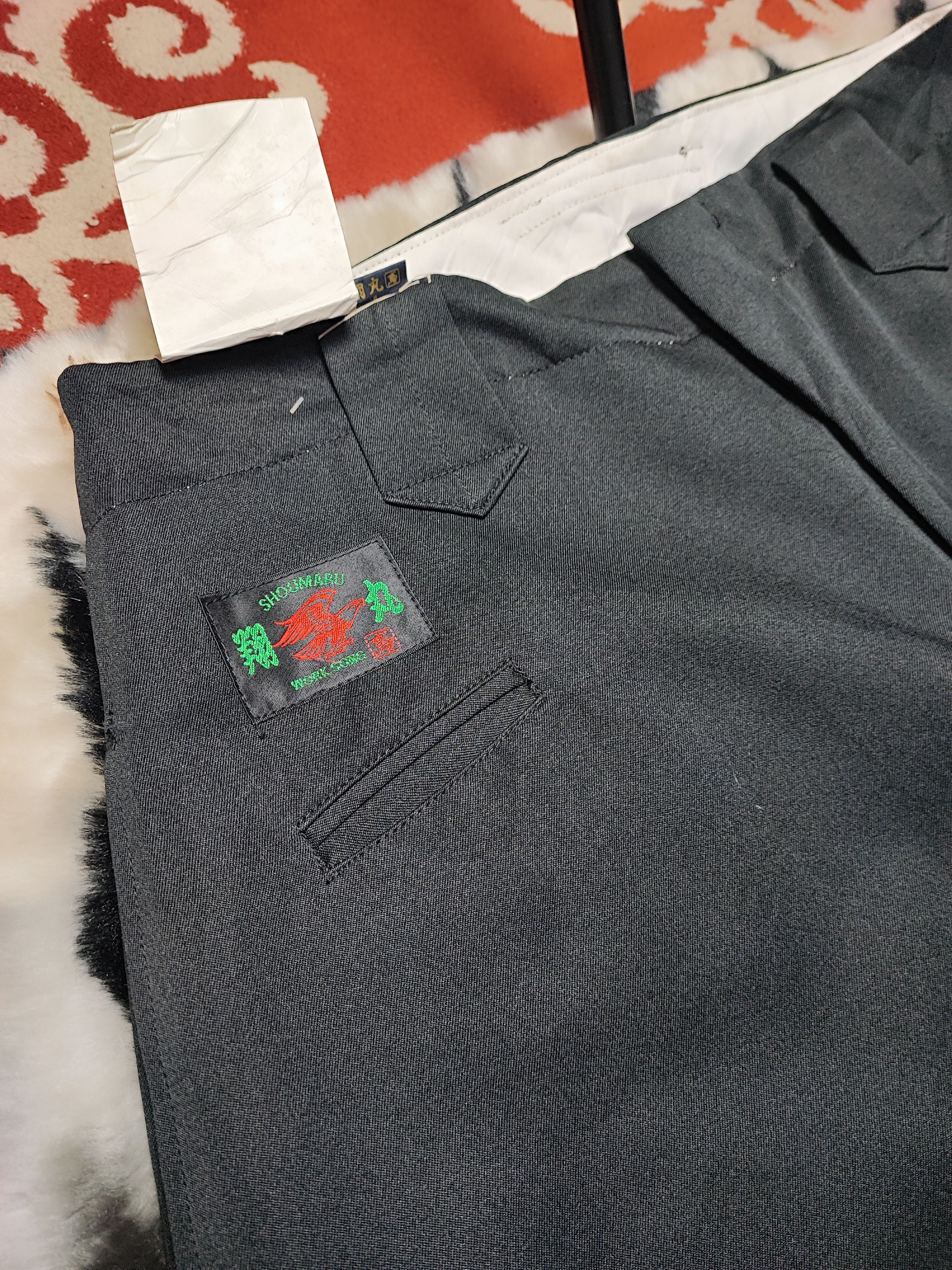 Japanese Brand Tobi Slacks Toraichi Workwear by Shoumaru Work Song Size US 32 / EU 48 - 7 Thumbnail