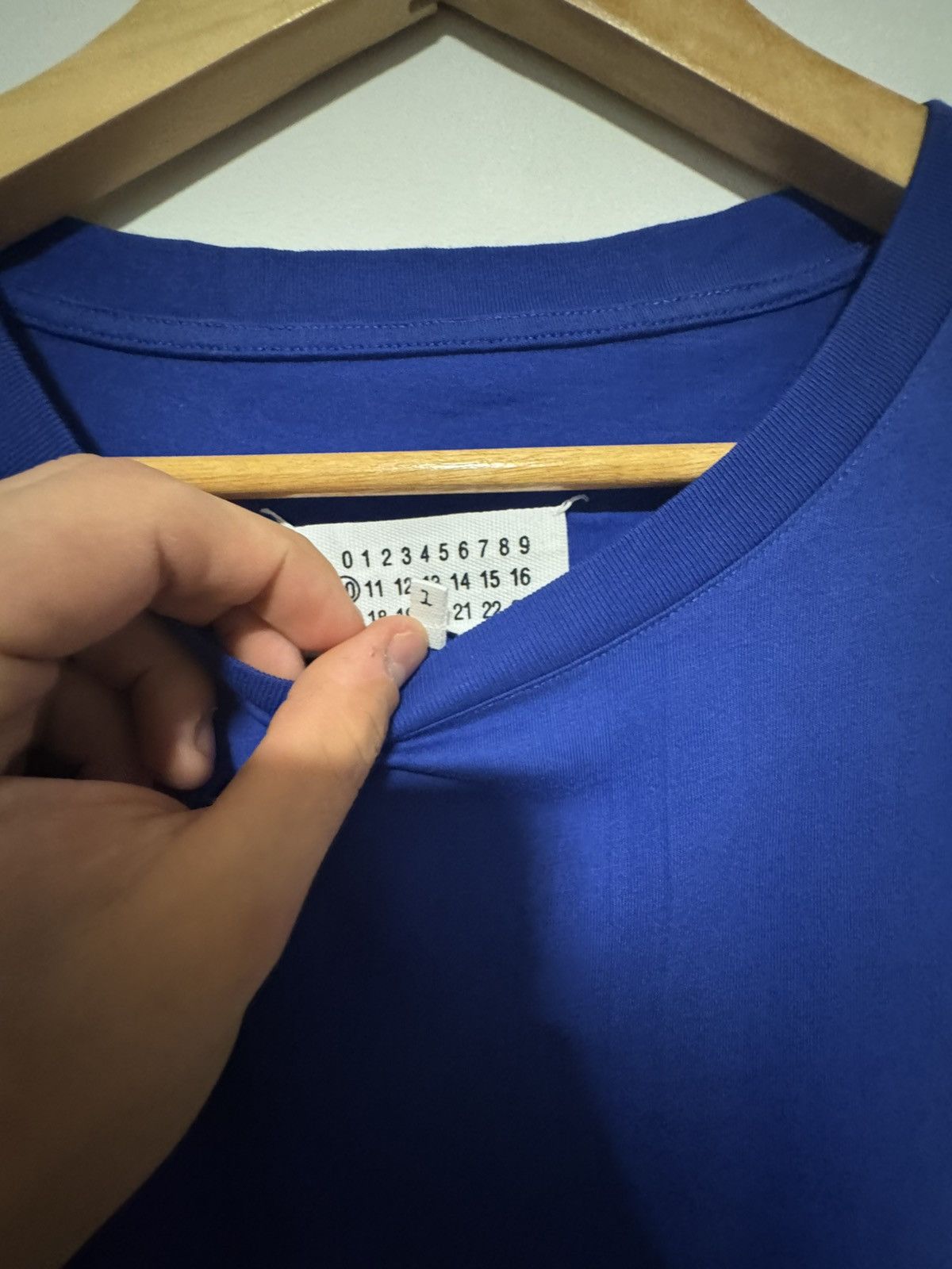 Maison Margiela Maison Margiela blank tee Size US L / EU 52-54 / 3 - 4 Thumbnail