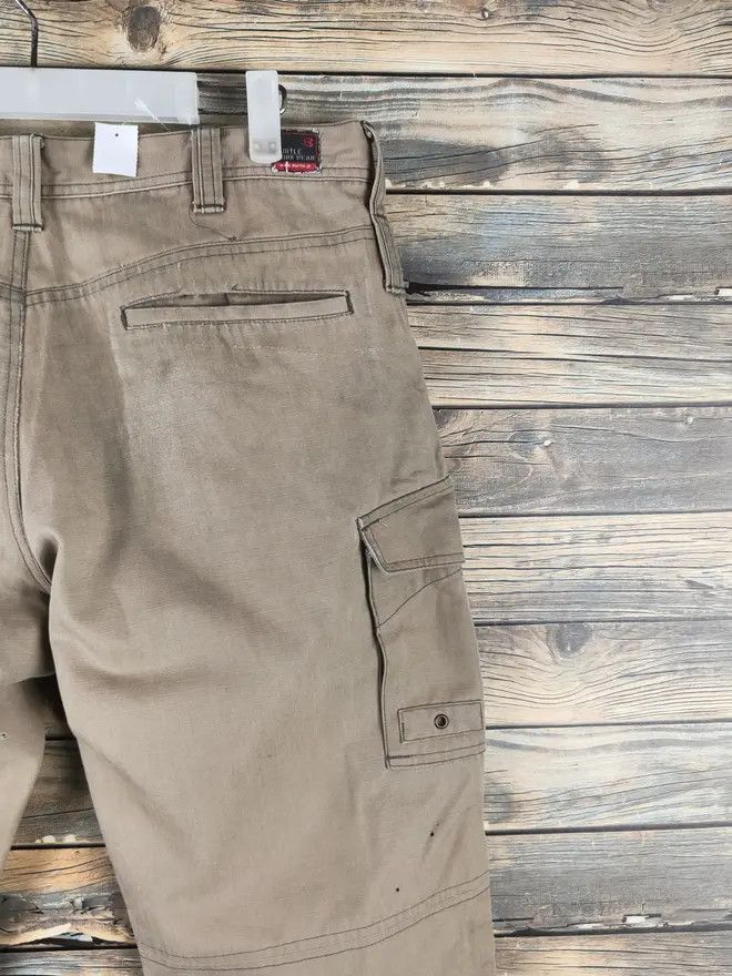 Japanese Brand DLL Burtle worker dirty thrashed cargo pants #46-333 Size US 32 / EU 48 - 12 Thumbnail