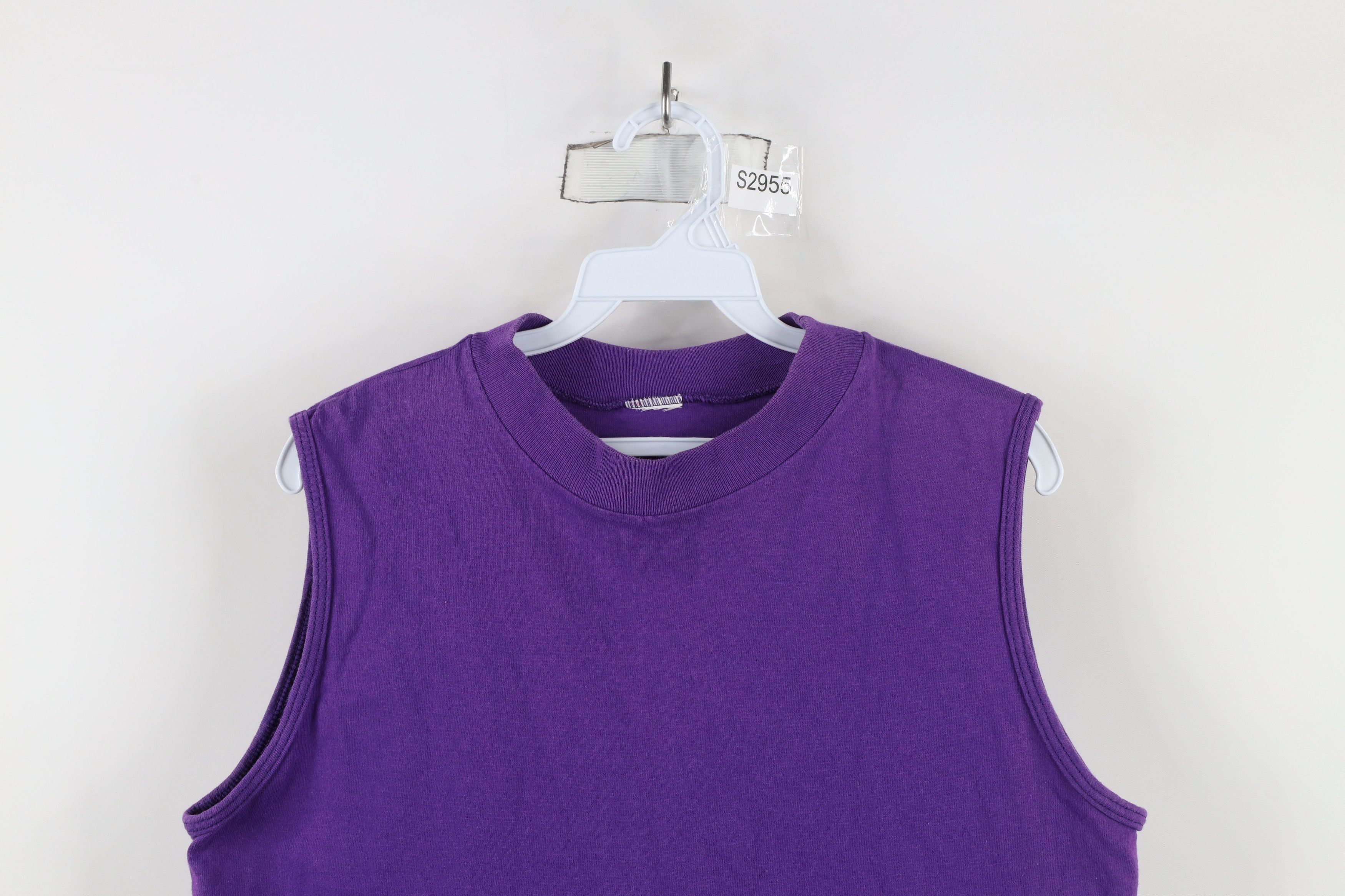 Vintage Vintage 90s Streetwear Sleeveless Muscle Tank Top T-Shirt Size L / US 10 / IT 46 - 2 Thumbnail