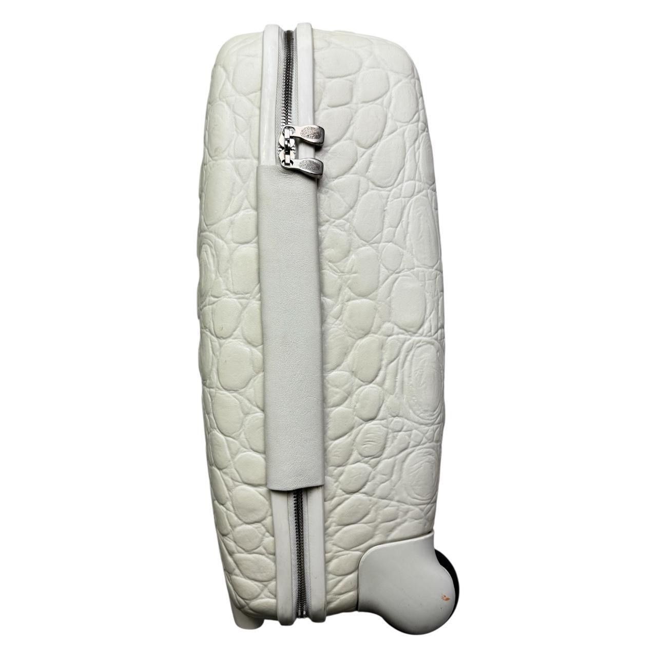 Alexander McQueen Alexander McQueen samsonite crocodile suitcase white Size ONE SIZE - 2 Thumbnail