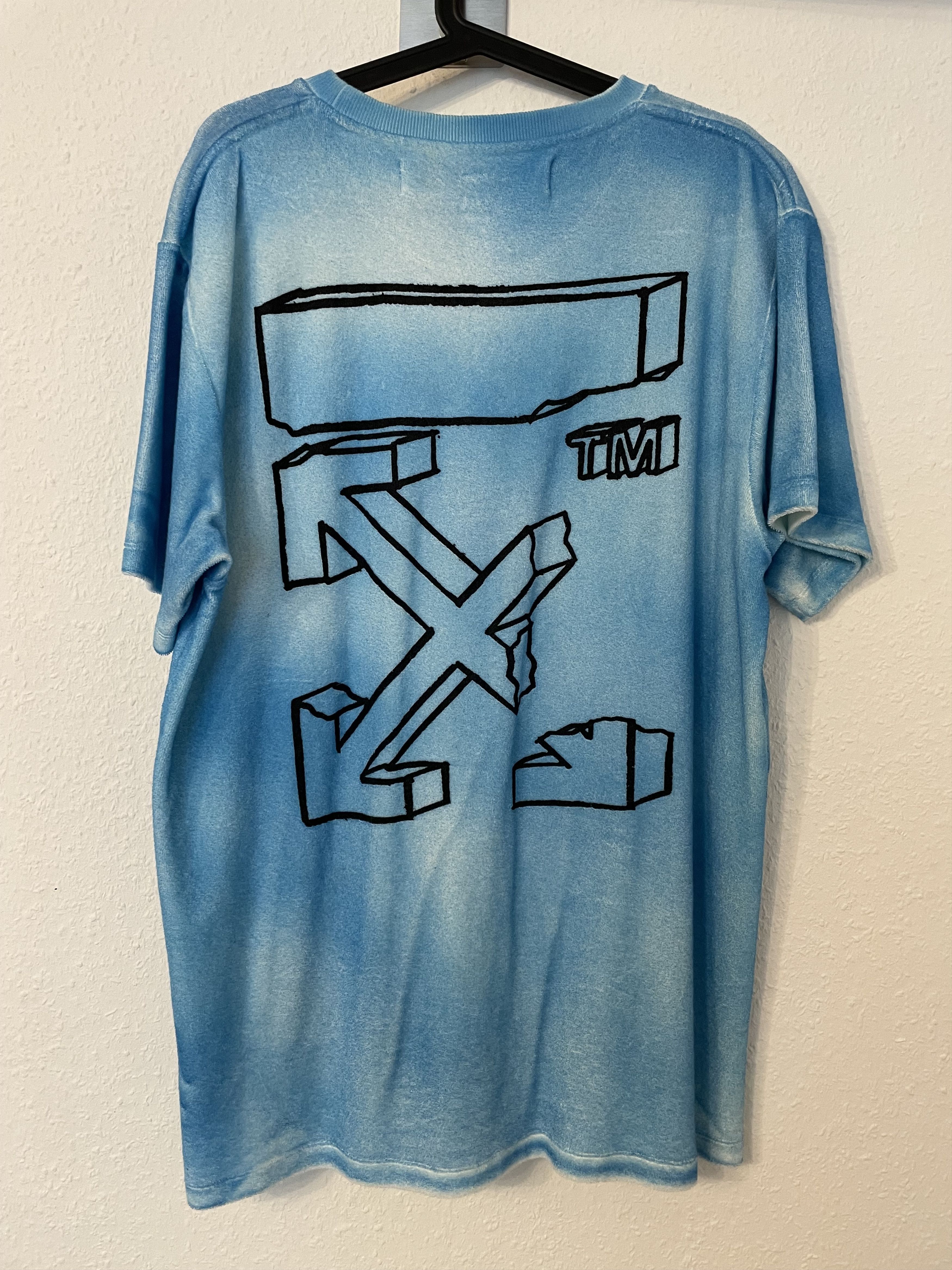 Off-White Off-White “Mykonos” Airbrush T-Shirt - Extremely rare 1/20 Size US XL / EU 56 / 4 - 2 Thumbnail