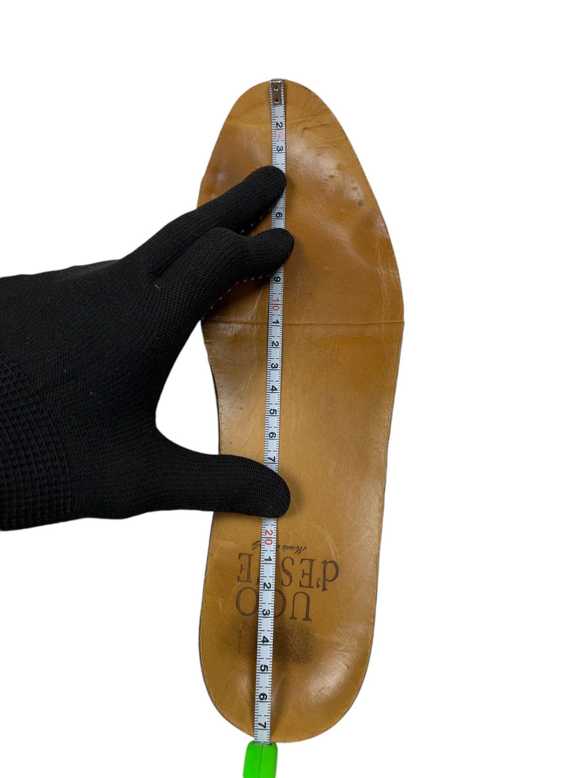 Genuine Leather × Japanese Brand × Vintage Vintage Handmade Japanese Leather Shoes Size US 8.5 / EU 41-42 - 10 Thumbnail