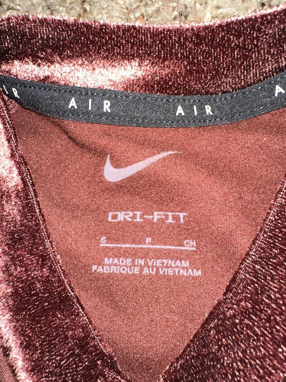 Nike Nike Women’s Air Midlayer Long Sleeve Brown Top Sample Size S / US 4 / IT 40 - 5 Thumbnail
