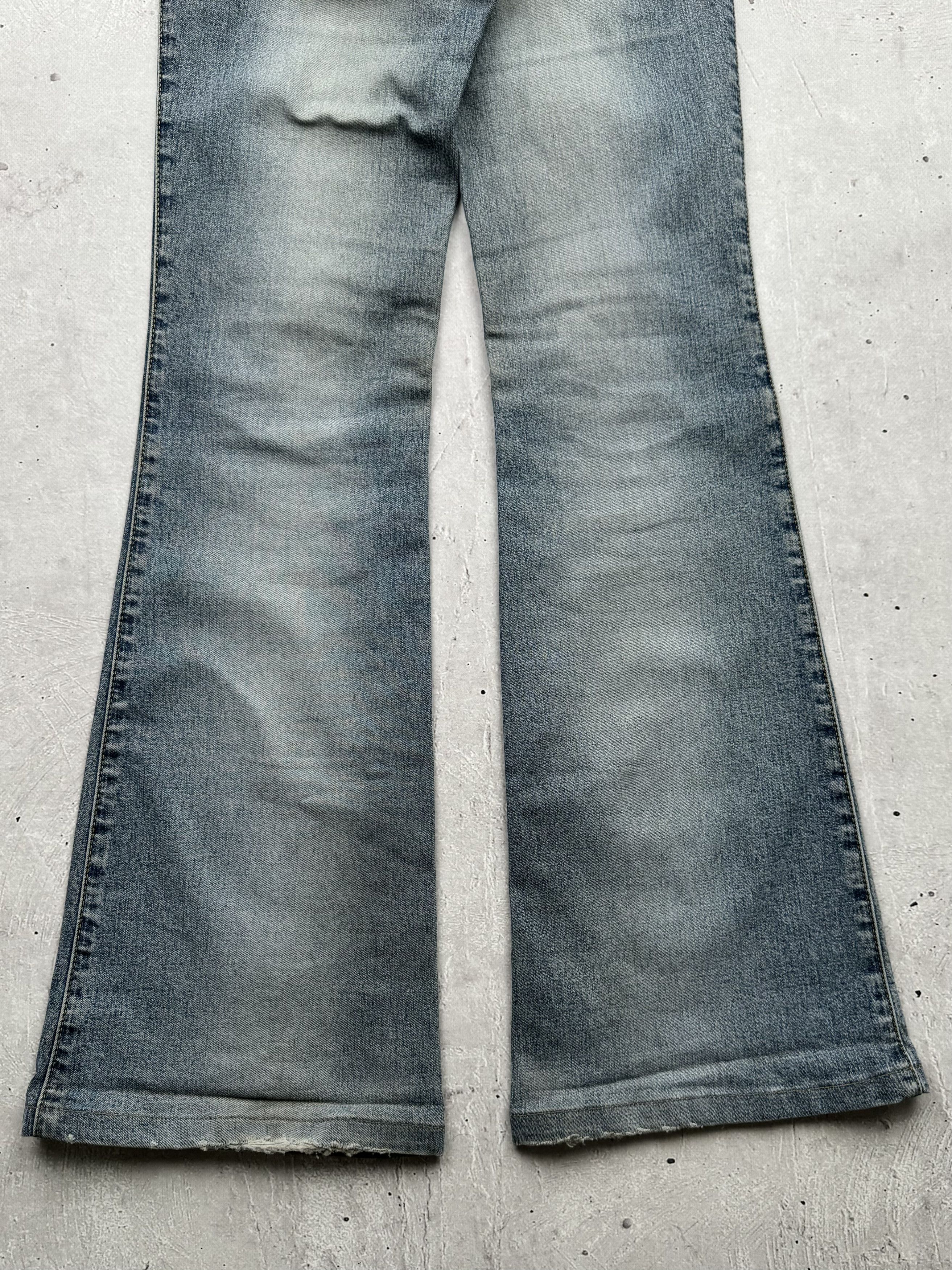 Japanese Brand × Vintage Vintage Flared Jeans Size 29" - 9 Thumbnail