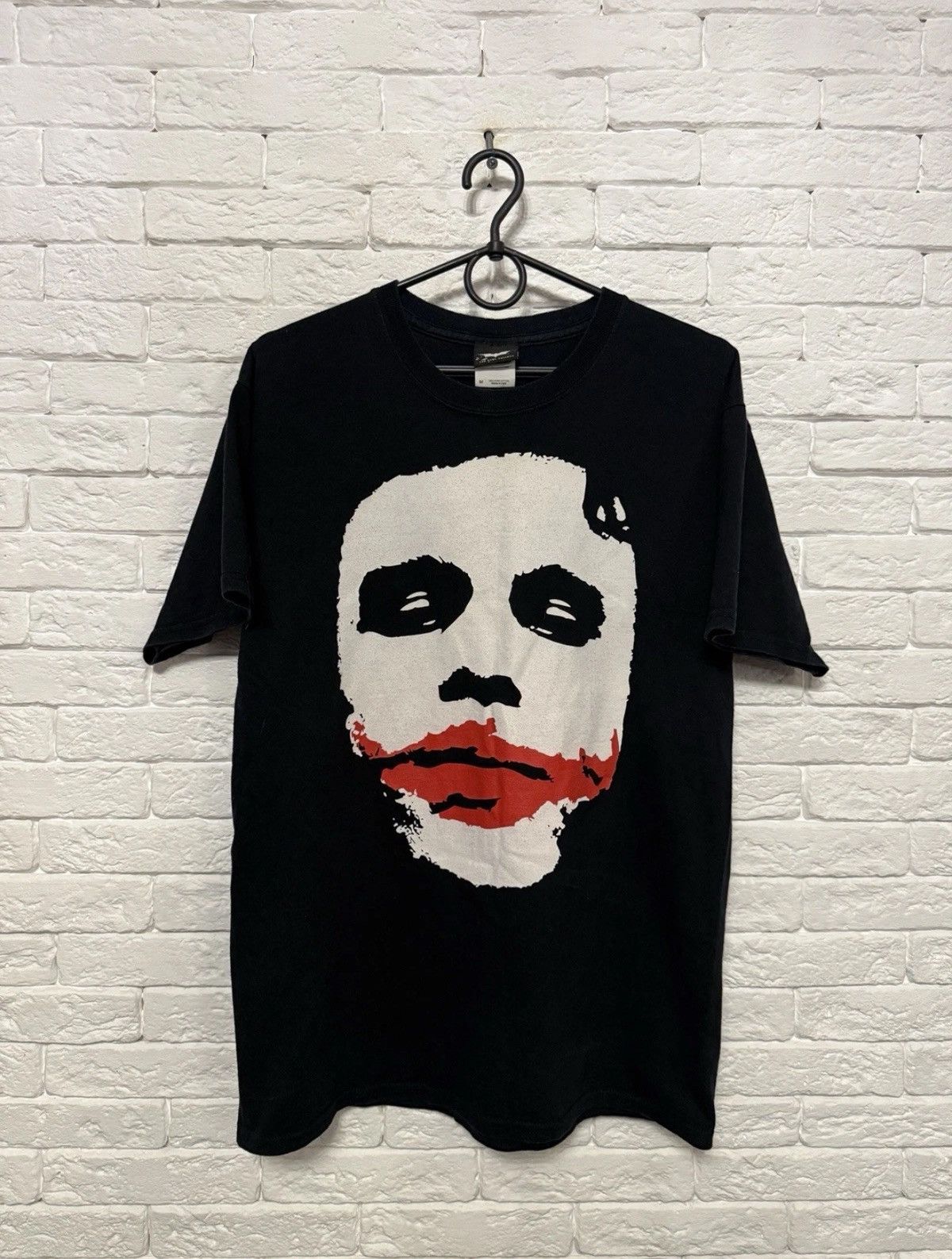 Gildan The Dark Knight Film 2008 Promo T-shirt Batman Joker Ledger 
