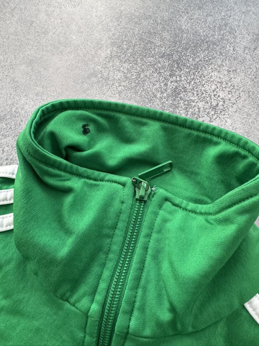 Adidas Vintage Adidas Firebird Track Retro Jacket O0s Green White Size US S / EU 44-46 / 1 - 10 Thumbnail
