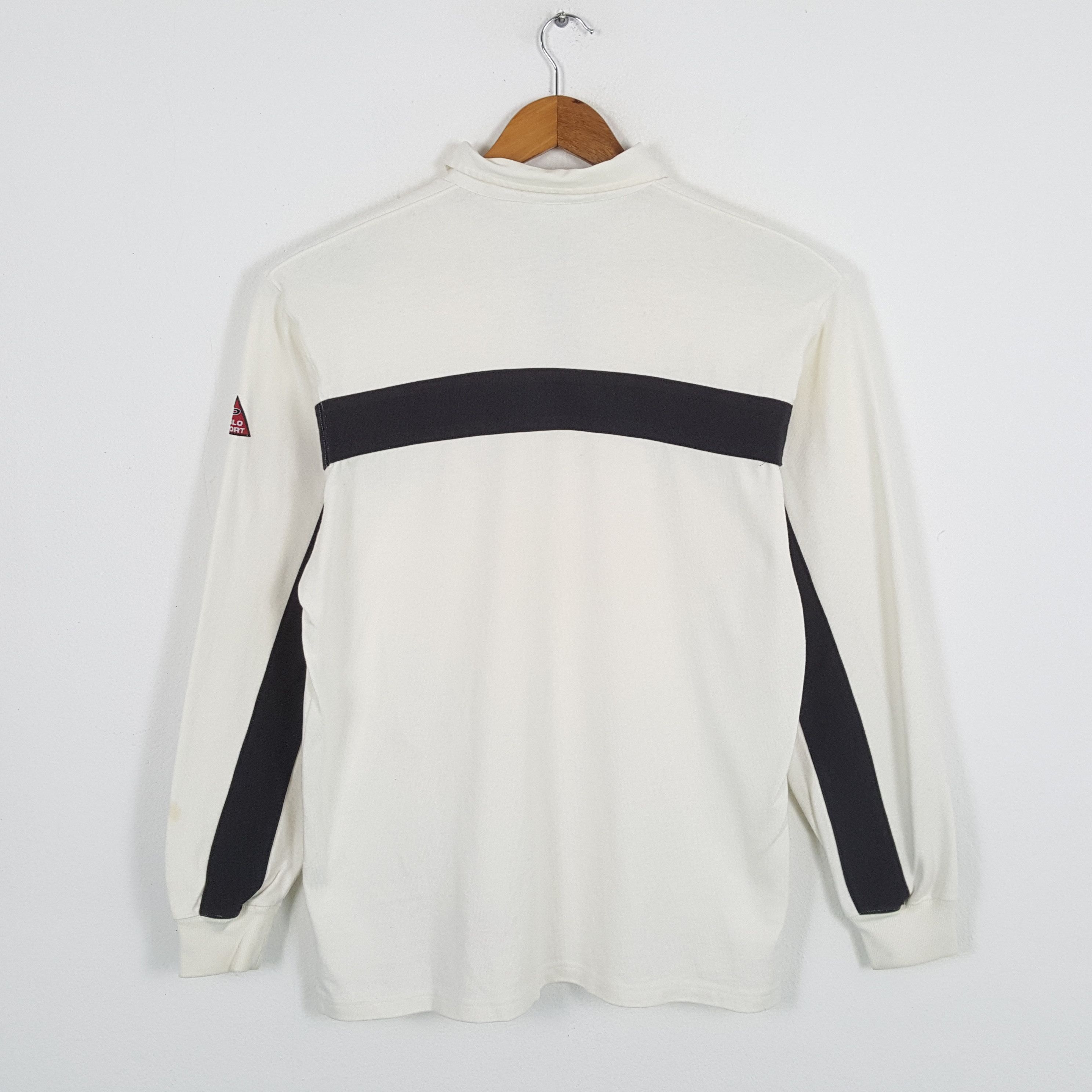 Polo Ralph Lauren × Vintage Vintage POLO SPORT by RALPH LAUREN Rugby Jersey Polos Shirt Size US L / EU 52-54 / 3 - 3 Thumbnail