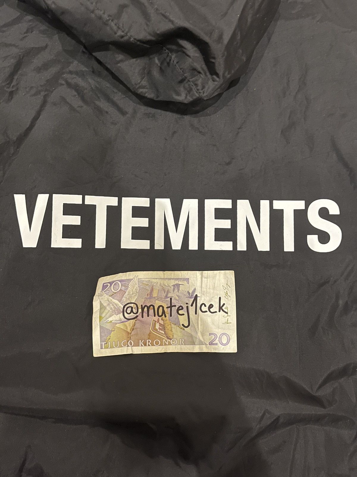Vetements Vetements Raincoat 2016 OG Size US L / EU 52-54 / 3 - 7 Thumbnail