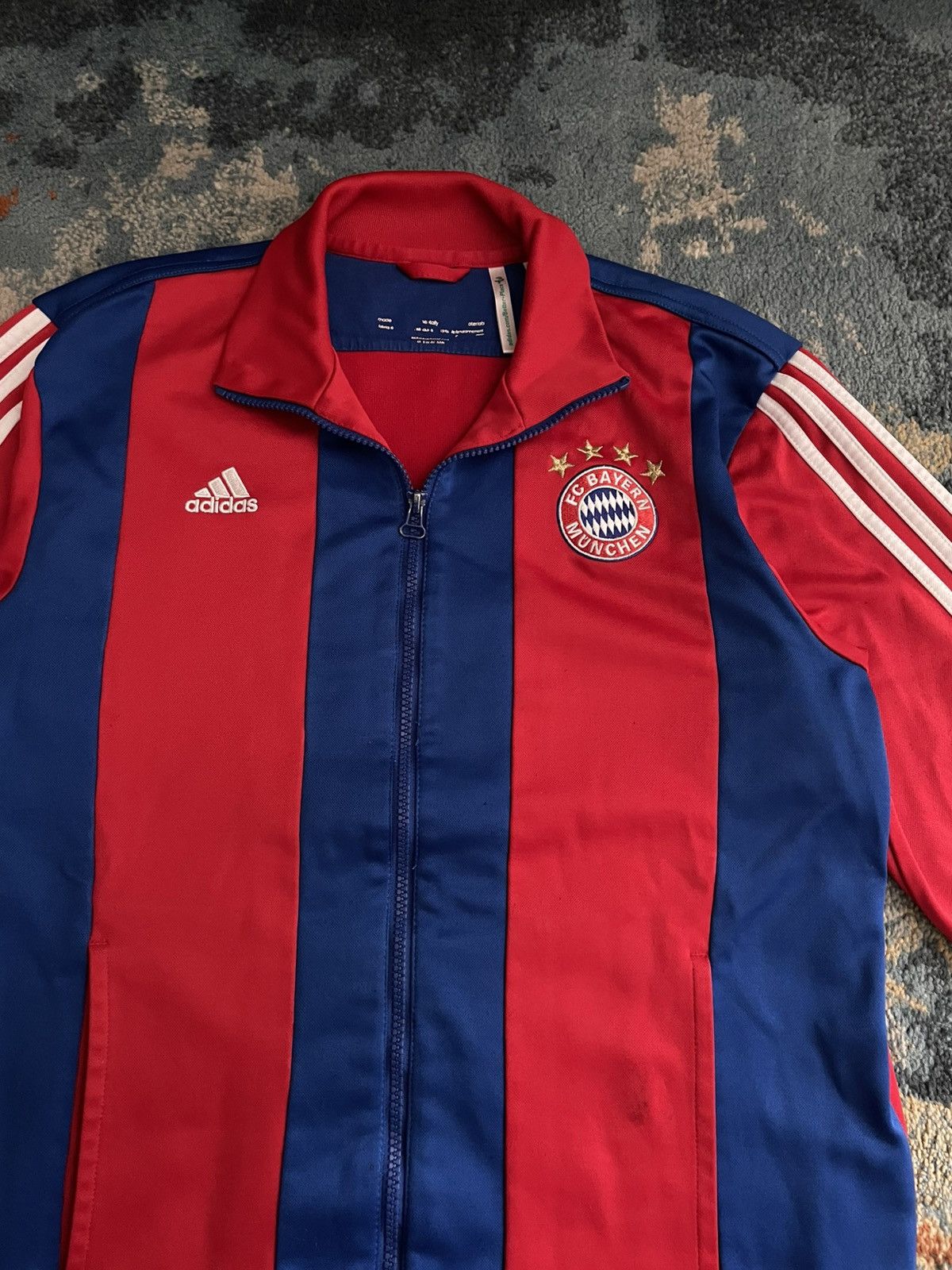 Adidas × Vintage Adidas Bayern Munich Vintage Track Jacket Size US M / EU 48-50 / 2 - 2 Thumbnail