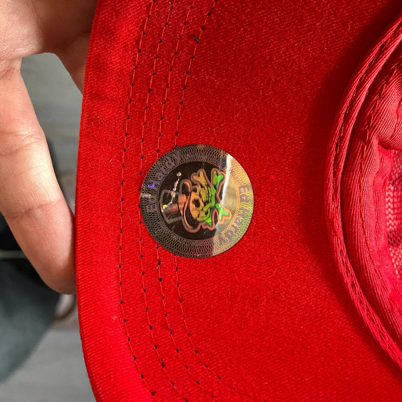 Ed Hardy VINTAGE Y2K ED HARDY TRUCKER CAP Size ONE SIZE - 6 Thumbnail