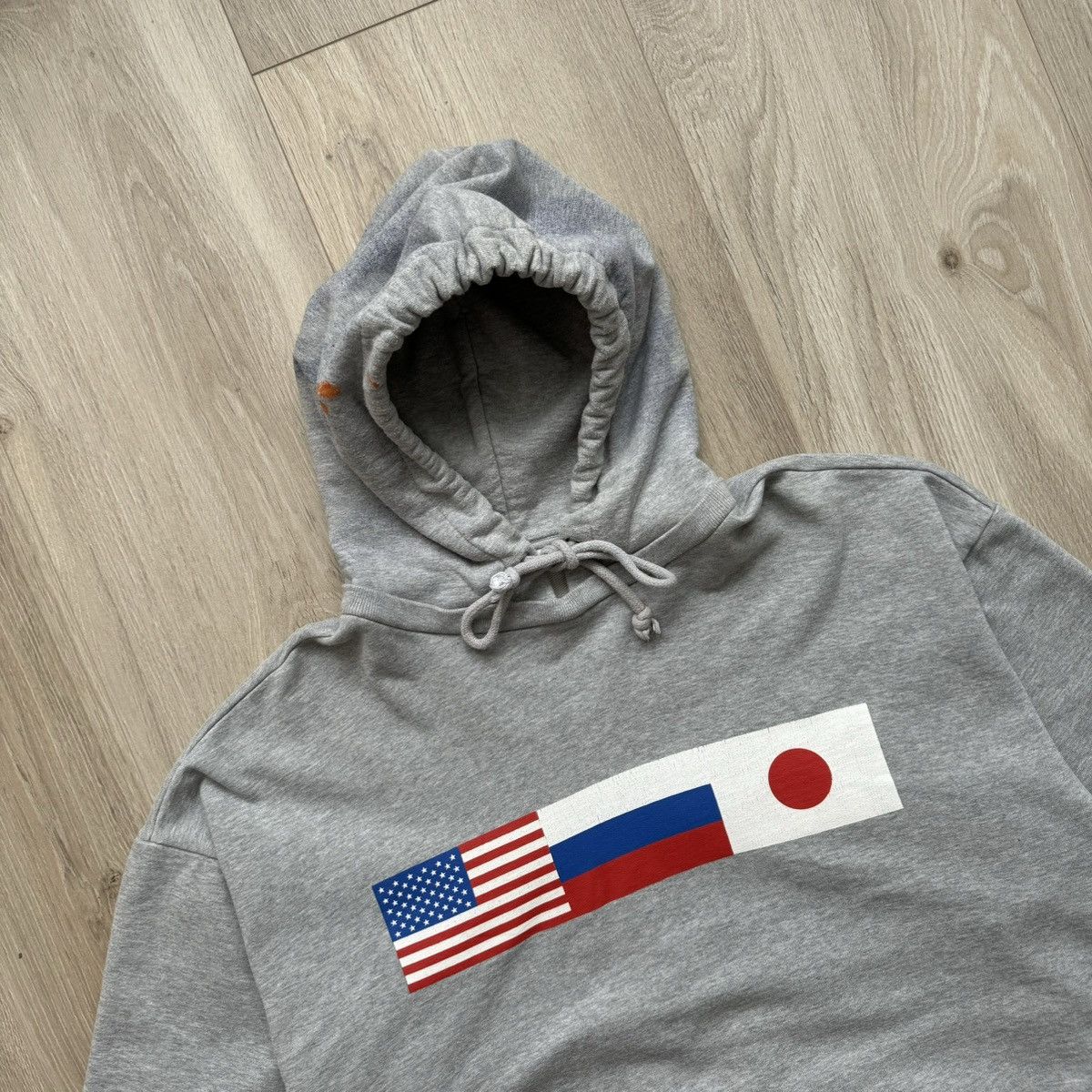 Gosha Rubchinskiy Gosha Rubchinskiy 18Aw FlagS Grey Cotton Custom 