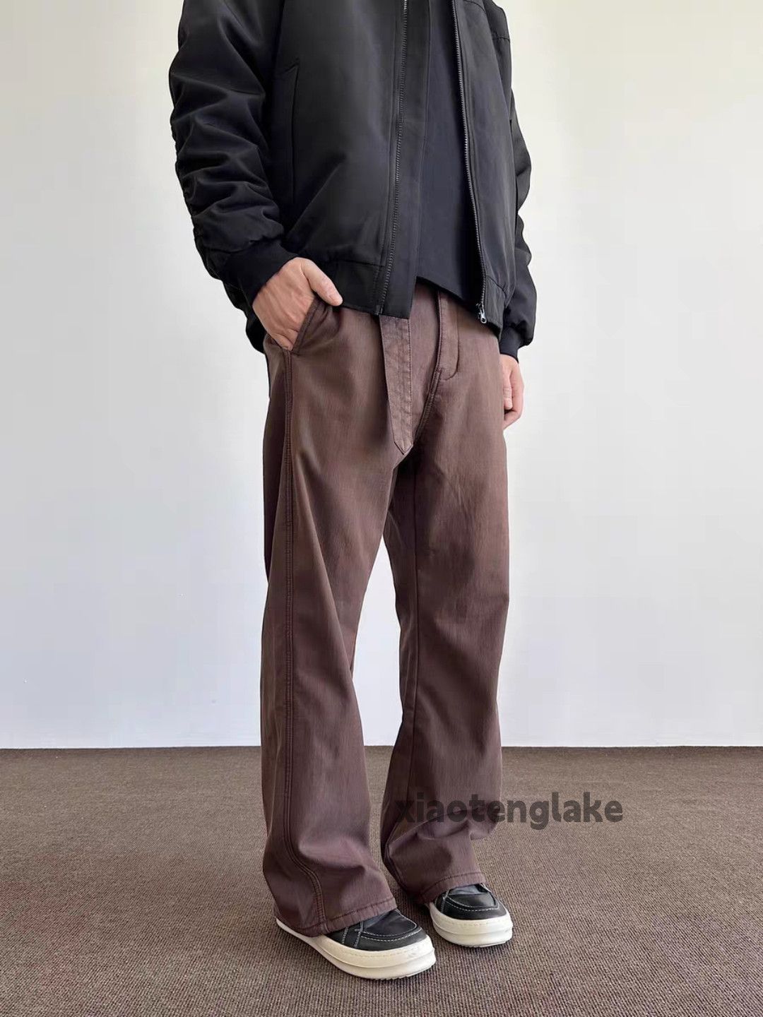 utility military loose bootcut cleanfit yuppie y2k pants