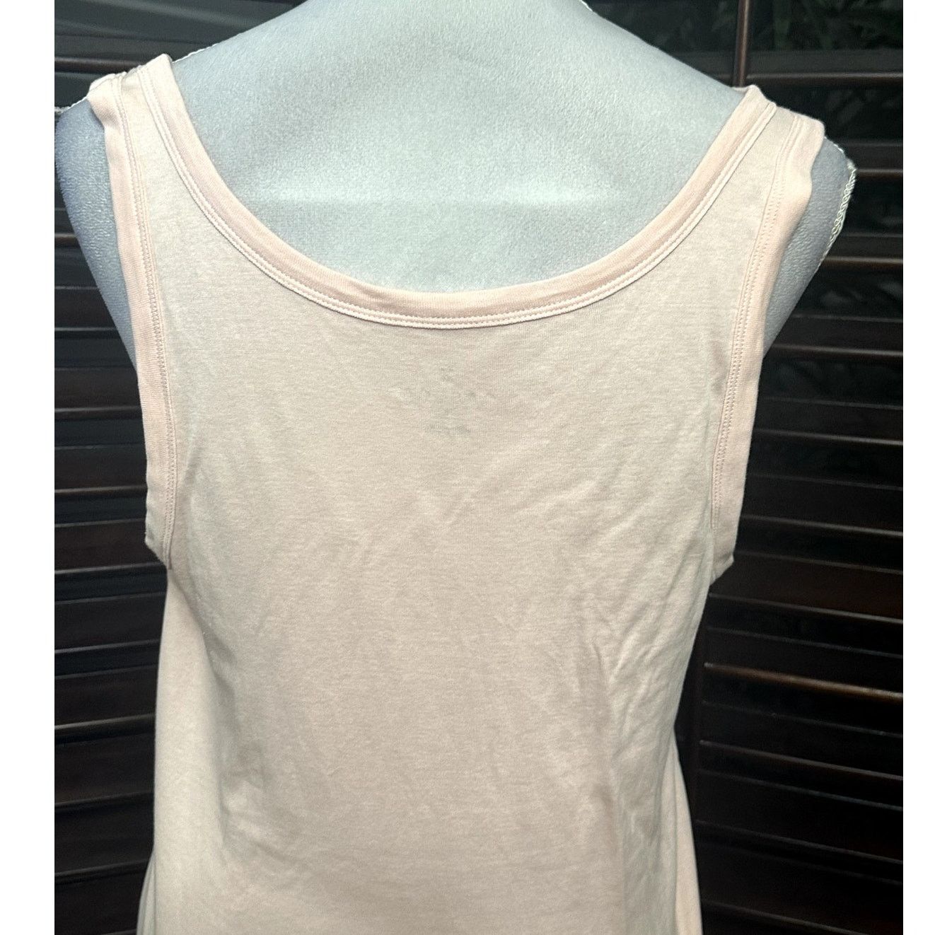 Other Caslon Women's Pink Crew Neck 100% Cotton Tank Top L NWOT Size L / US 10 / IT 46 - 5 Thumbnail