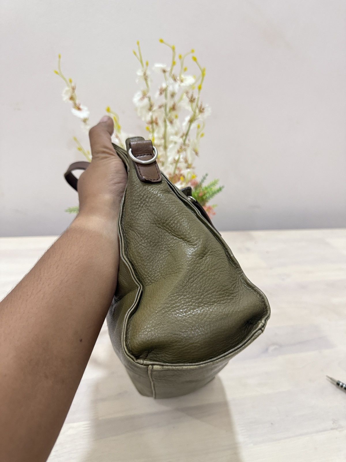 Margaret Howell 🔥🔥🔥ARCHIVE MARGARET HOWELL LEATHER BAG Size ONE SIZE - 3 Thumbnail