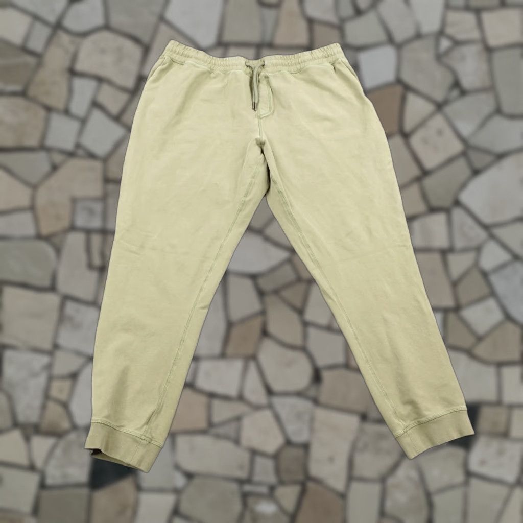 Vintage Bearbottom Pants Mens 2XL Green Joggers Sweatpants Sweats Tapered French Terry Size US 39 - 1 Thumbnail