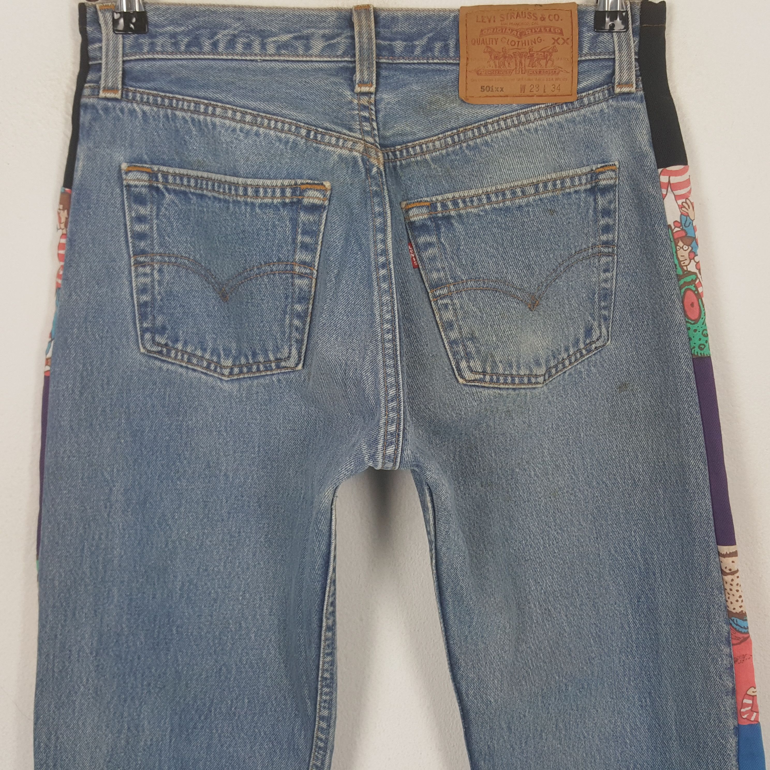Levi's Vintage Levi's 501 Rare American Denim Jeans RR30 Size US 29 - 5 Thumbnail