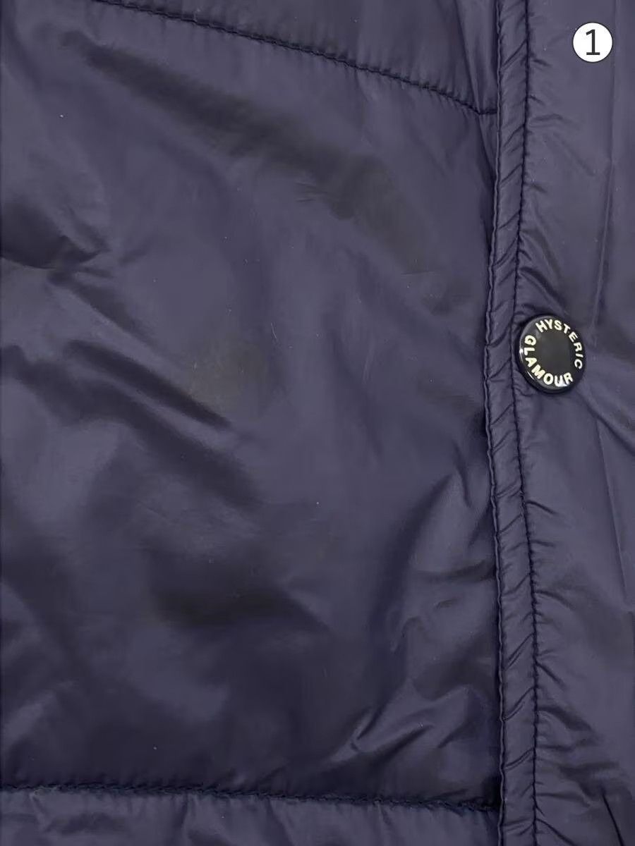 Hysteric Glamour Striped Padded Nylon Jacket Size US M / EU 48-50 / 2 - 4 Thumbnail