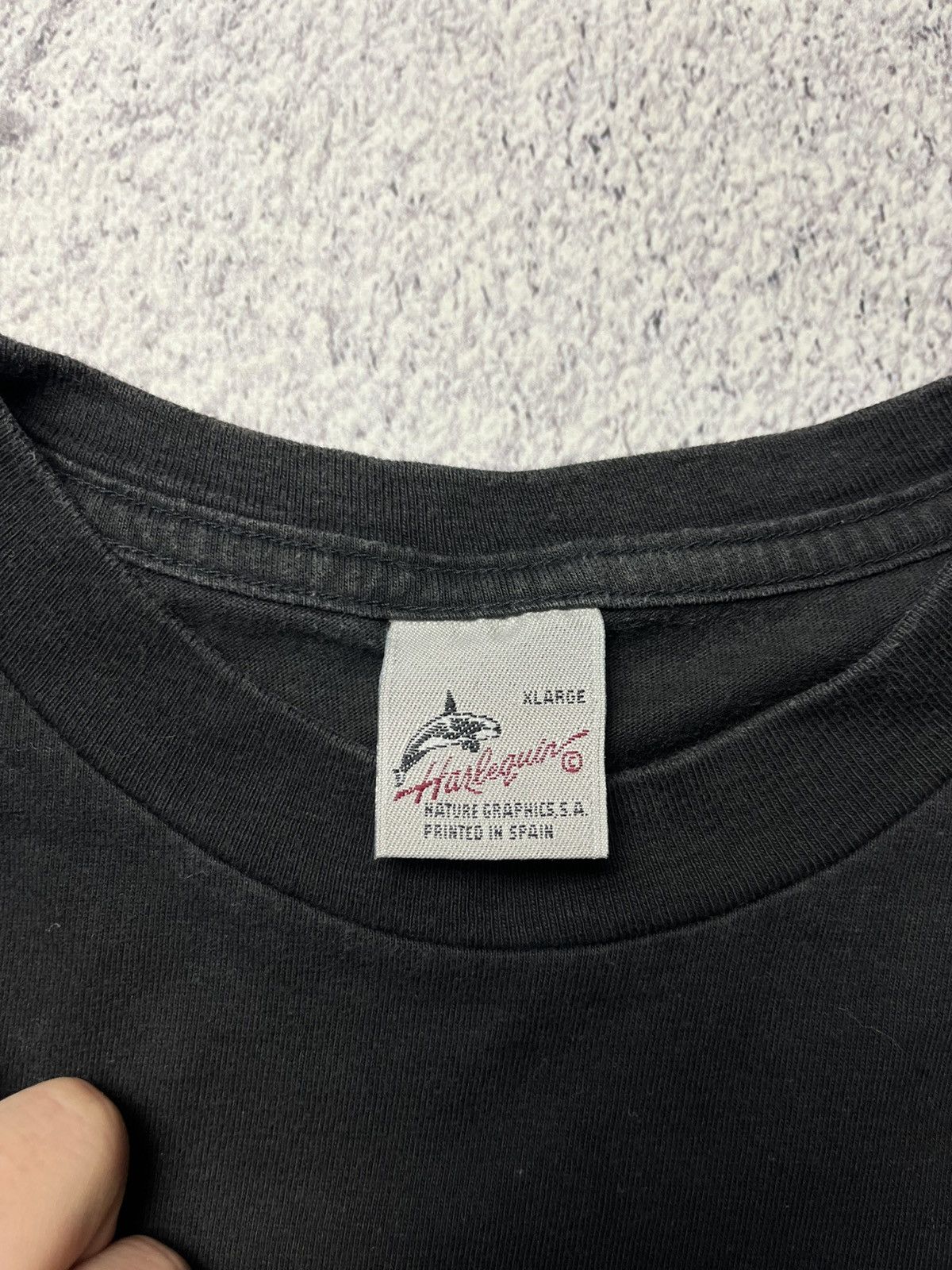 Other Vintage Harlequin Nature Graphics 1990 T Shirt Size US XL / EU 56 / 4 - 12 Thumbnail