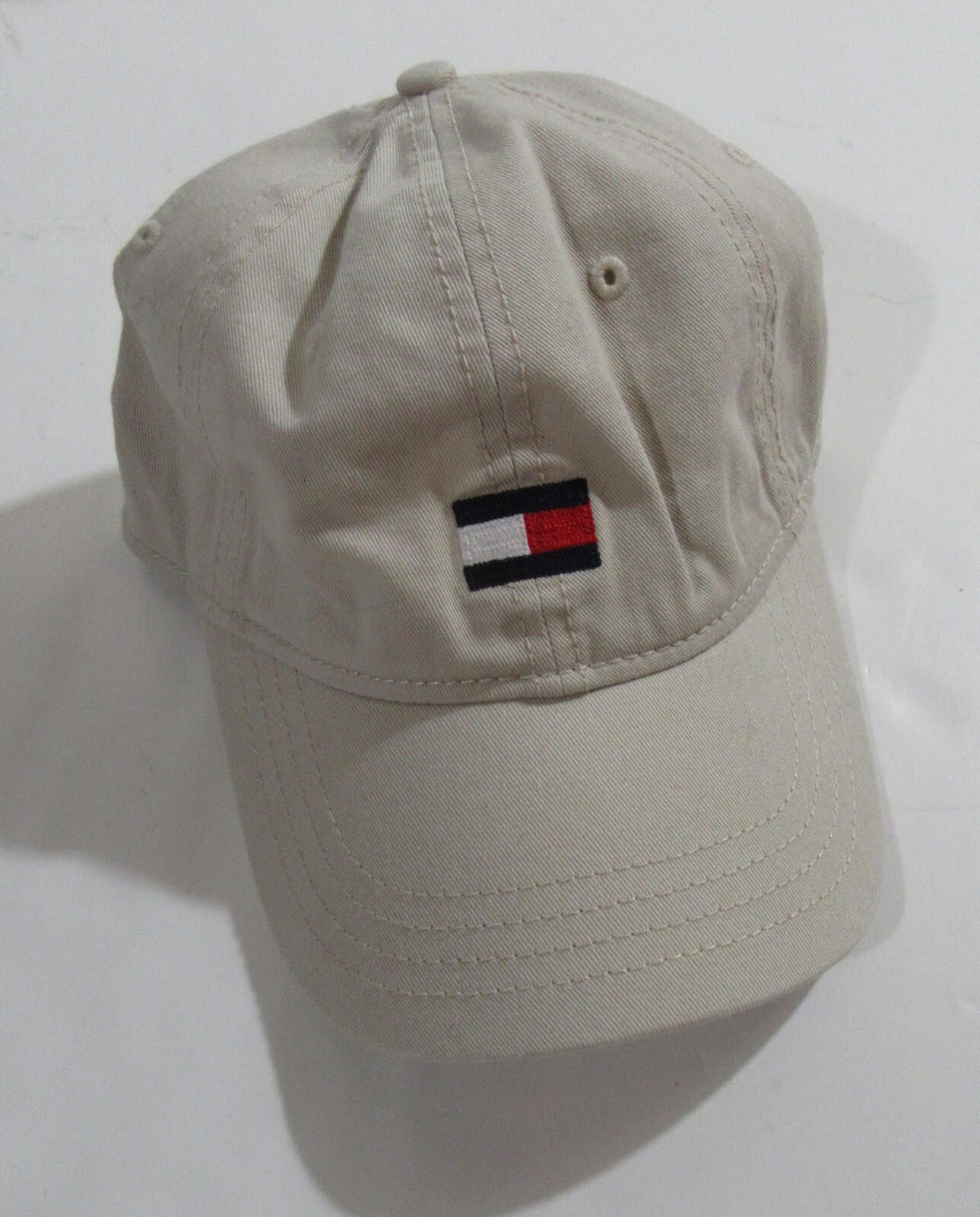 Tommy Hilfiger Tommy Hilfiger Mens Baseball Cap Logo Beige Adjustable Size ONE SIZE - 1 Thumbnail