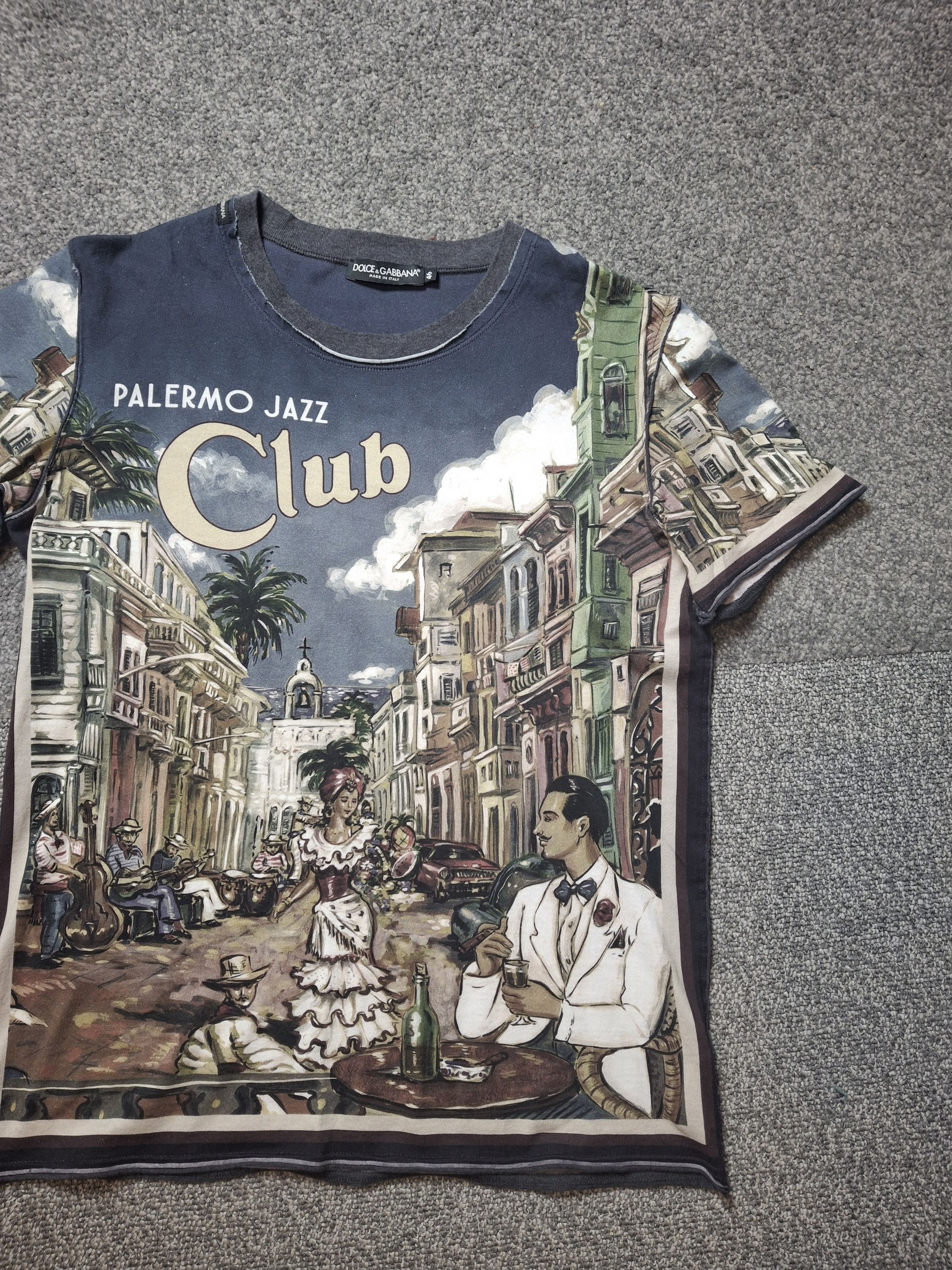 Dolce & Gabbana Dolce gabbana palermo jazz t-shirt rare luxury Size US M / EU 48-50 / 2 - 3 Thumbnail