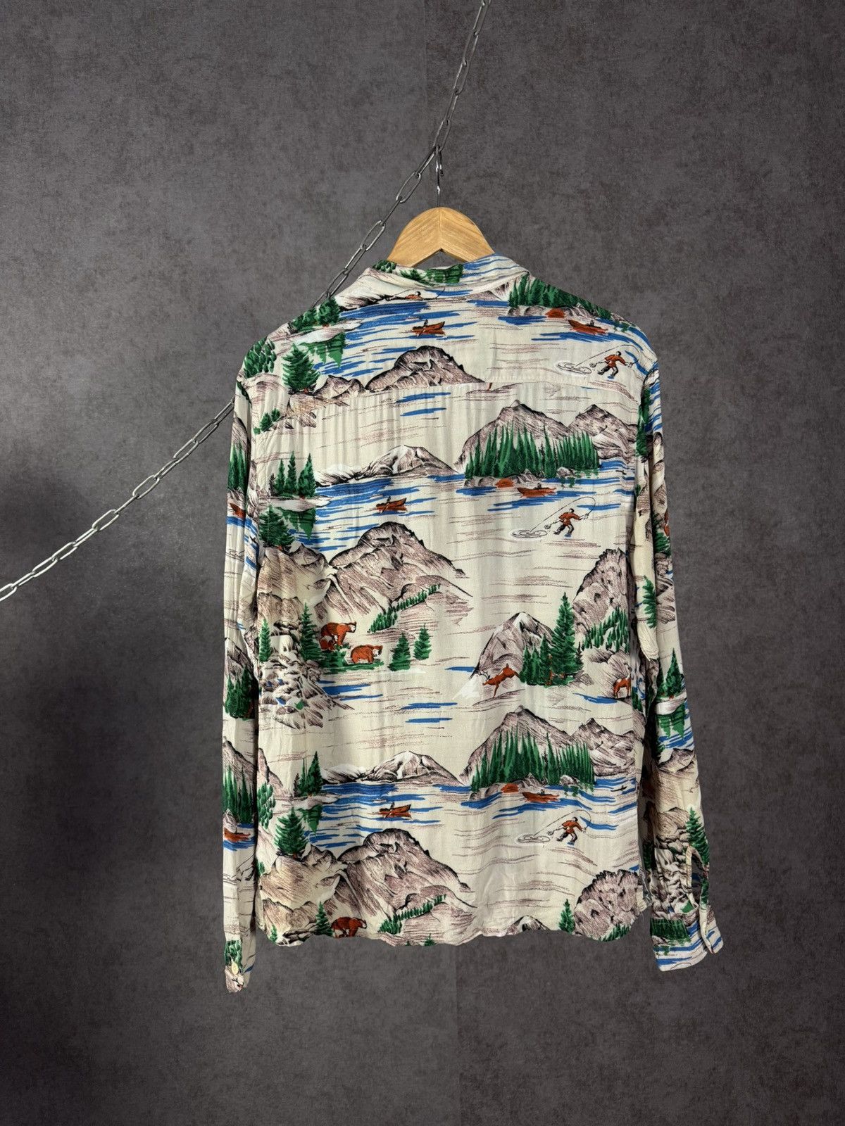 Allsaints Allsaints art designer crazy shirt Size US M / EU 48-50 / 2 - 6 Thumbnail