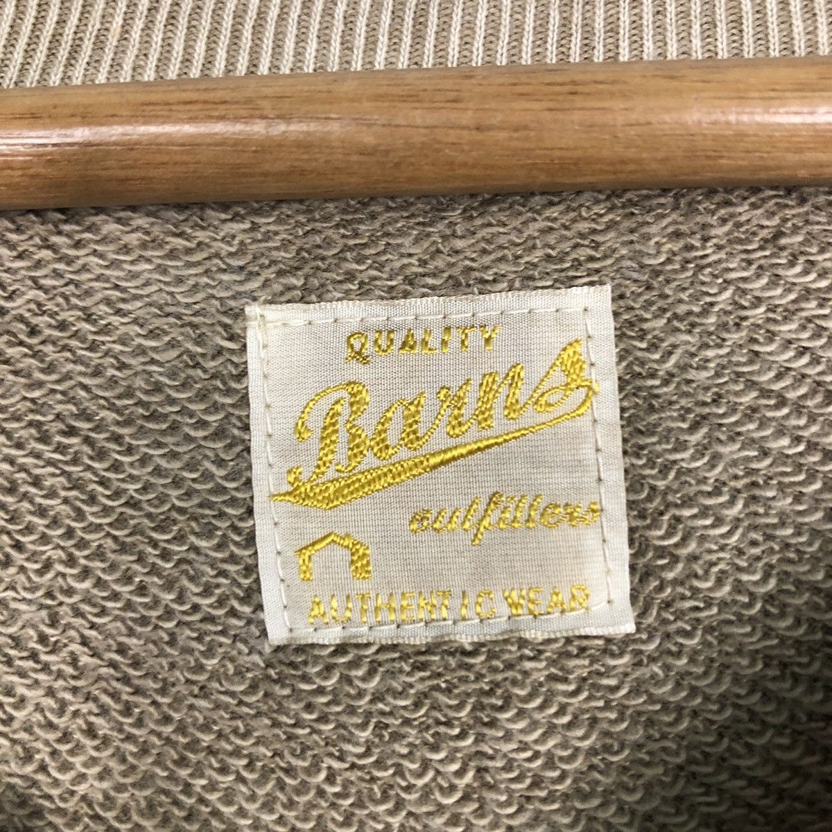 Japanese Brand 📌Vintage Sweatshirt Long Sleeve Barns Japan Big Logo Size US M / EU 48-50 / 2 - 14 Thumbnail