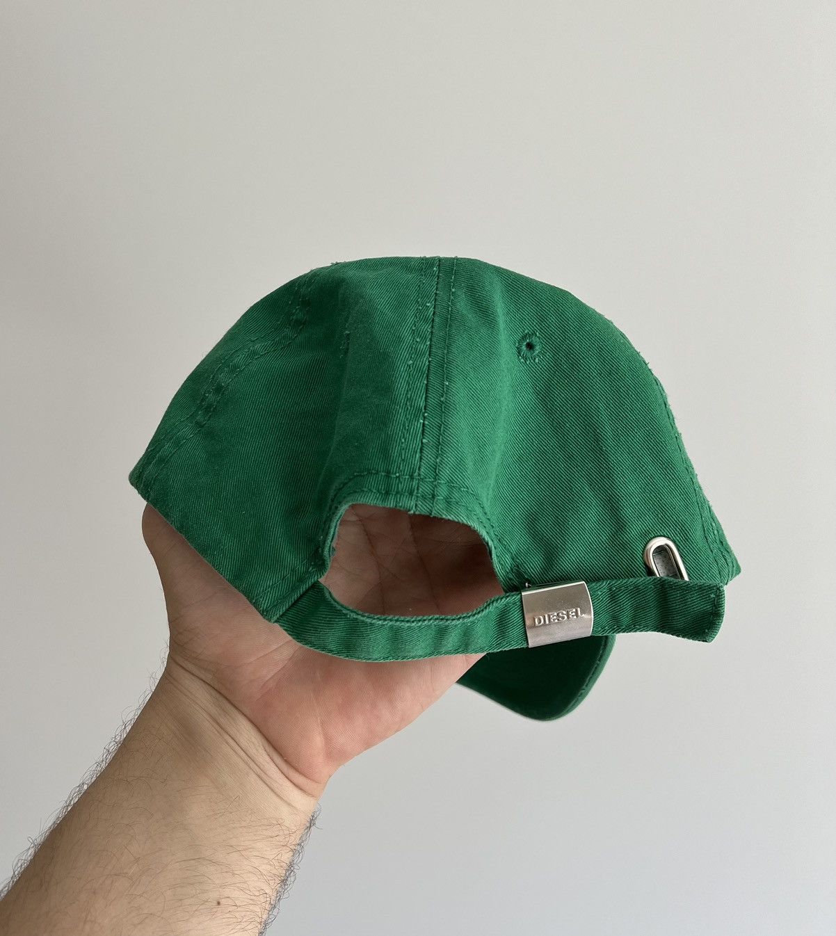 Diesel Diesel Big Logo Green Baseball Cap Size ONE SIZE - 10 Thumbnail