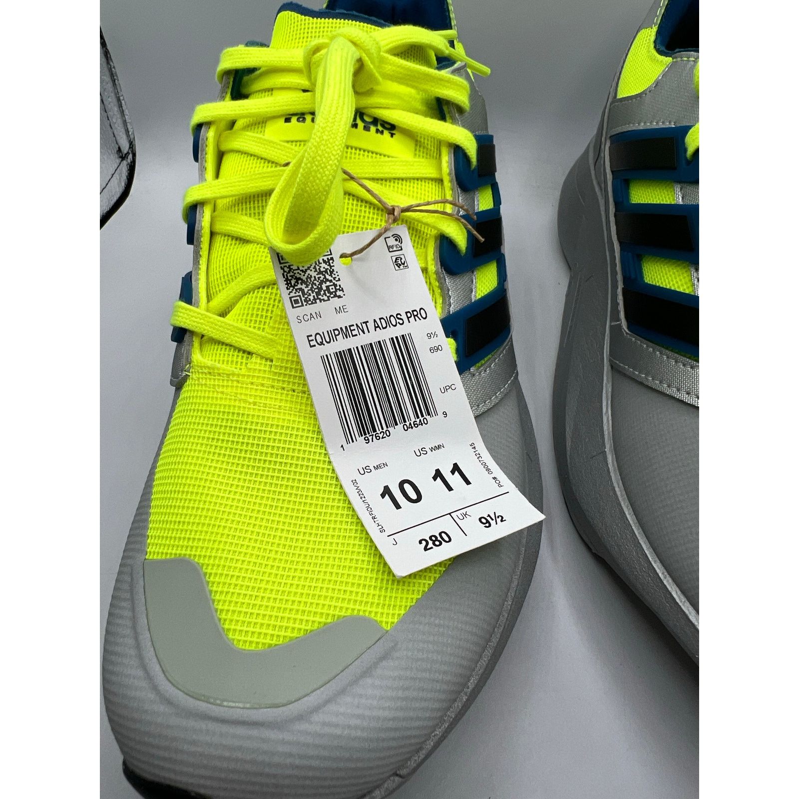 Adidas Adidas Equipment Adios pro “Solar Yellow Core Black” Size US 10 / EU 43 - 7 Thumbnail