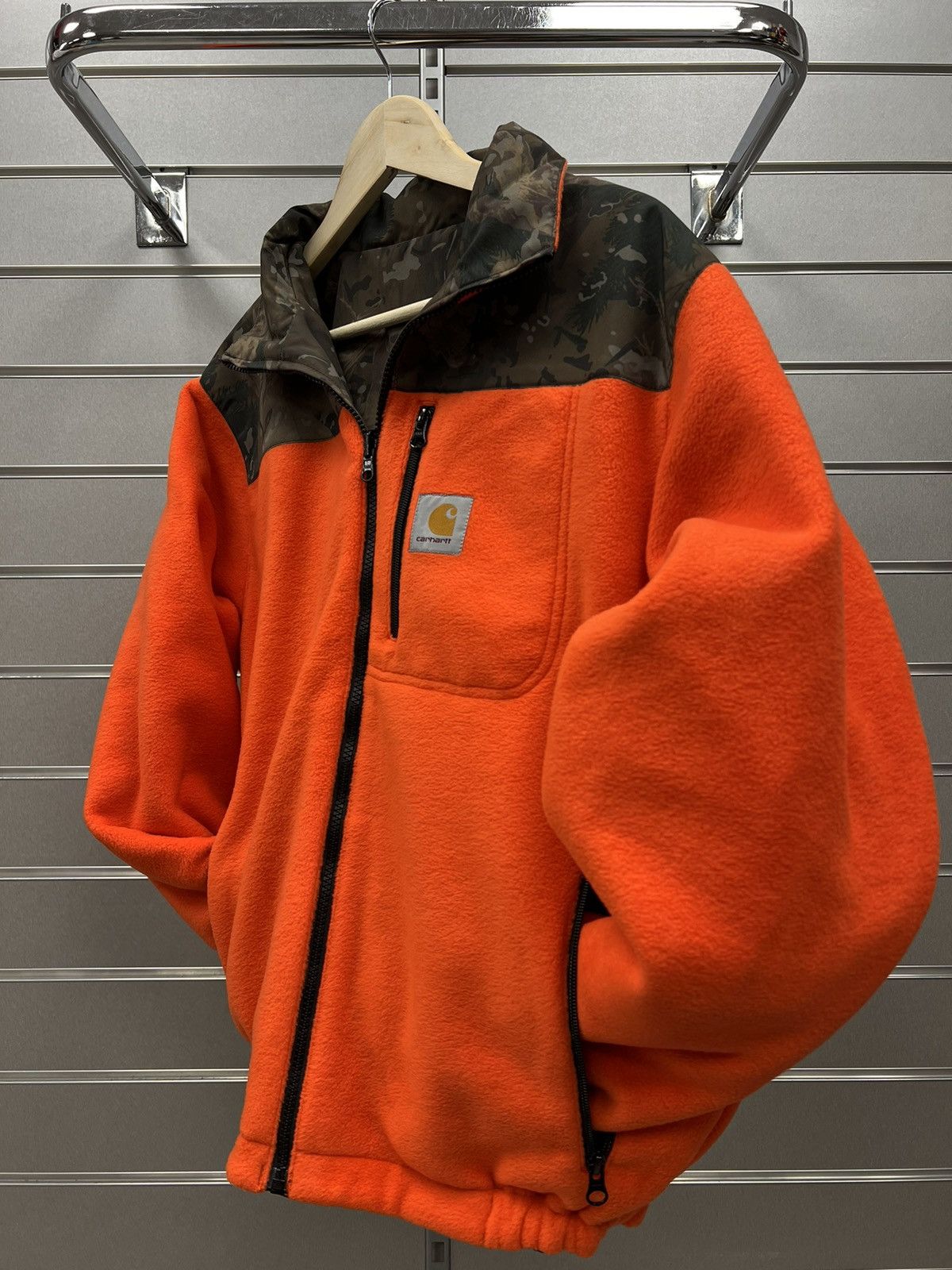 image of Carhartt Denby Reversible Jacket in Camo, Men's (Size Small)