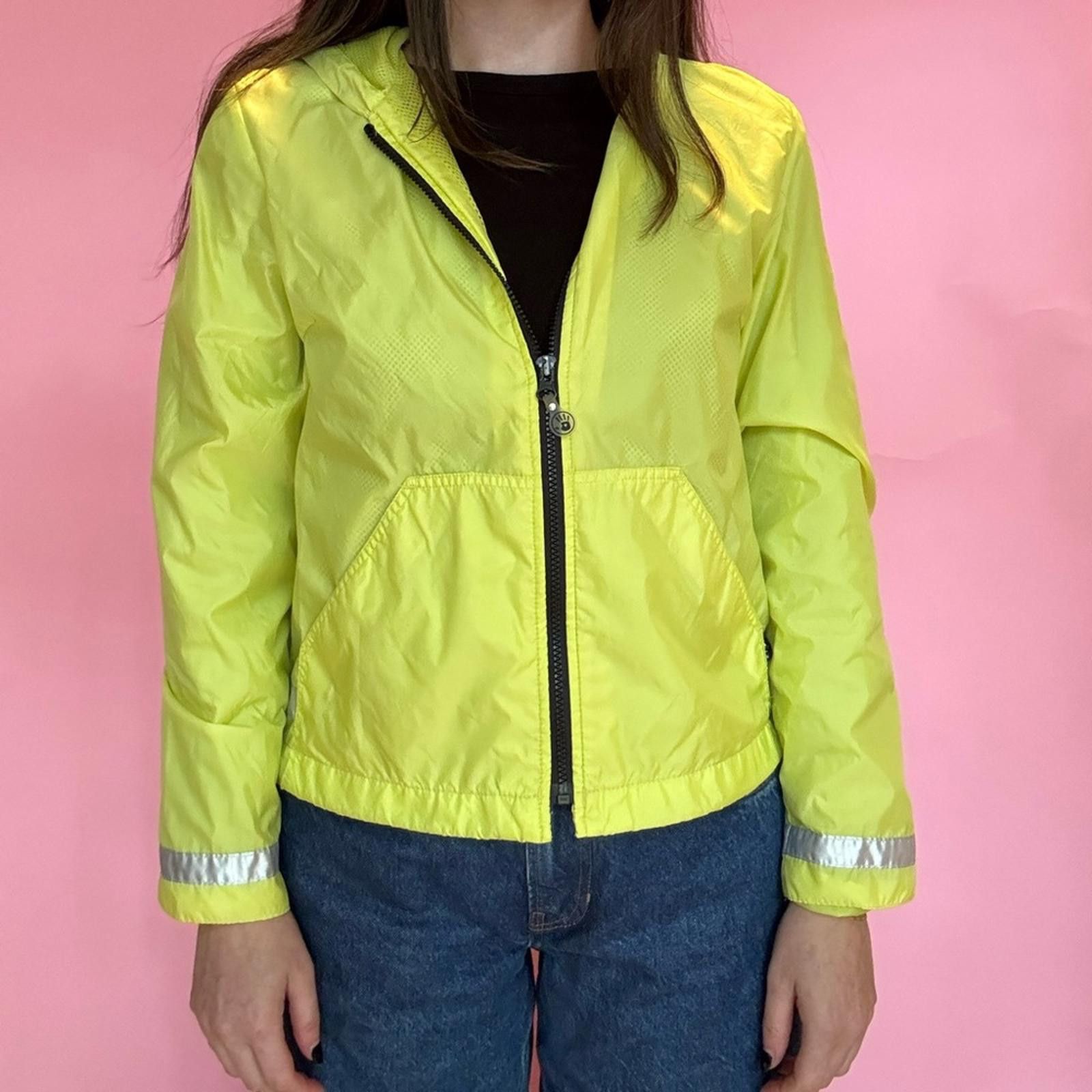 Vintage 1990S MUDD JEANS WINDBREAKER Size M / US 6-8 / IT 42-44 - 2 Thumbnail