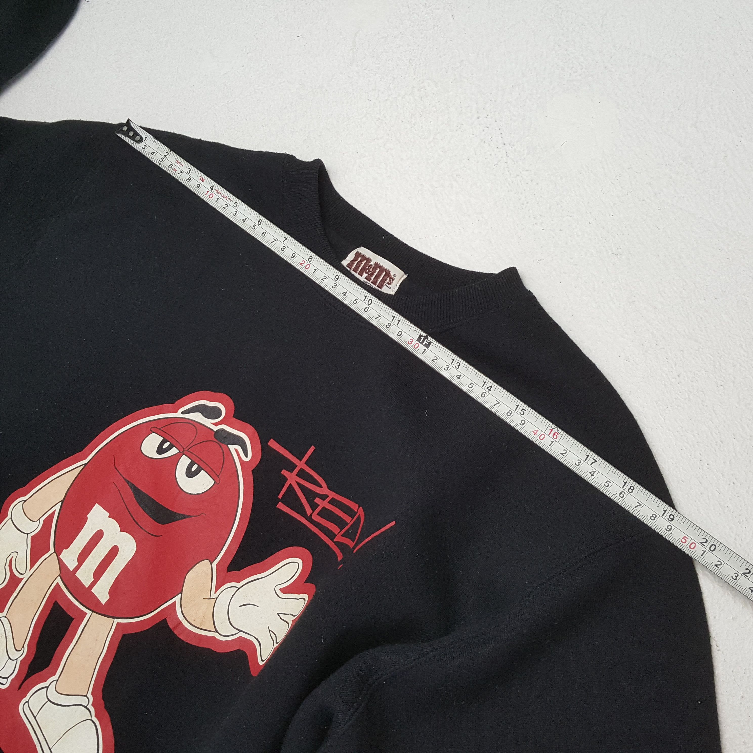 Chocolate × Vintage Vintage M&M Chocolate Promotion Brand Sweatshirt Size US M / EU 48-50 / 2 - 4 Thumbnail