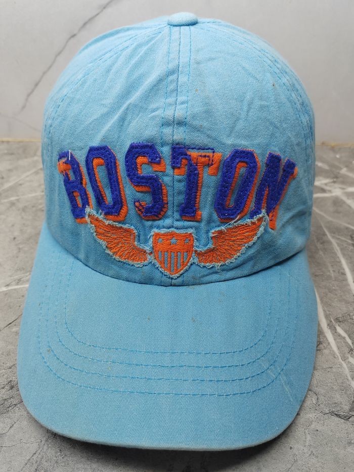 Vintage Vintage Boston Distressed Style Cap Size ONE SIZE - 2 Thumbnail