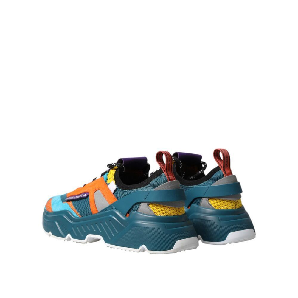 Dolce & Gabbana Dolce & Gabbana Multicolor Low Top Daymaster Sneakers Shoes Size US 6.5 / EU 39-40 - 5 Thumbnail