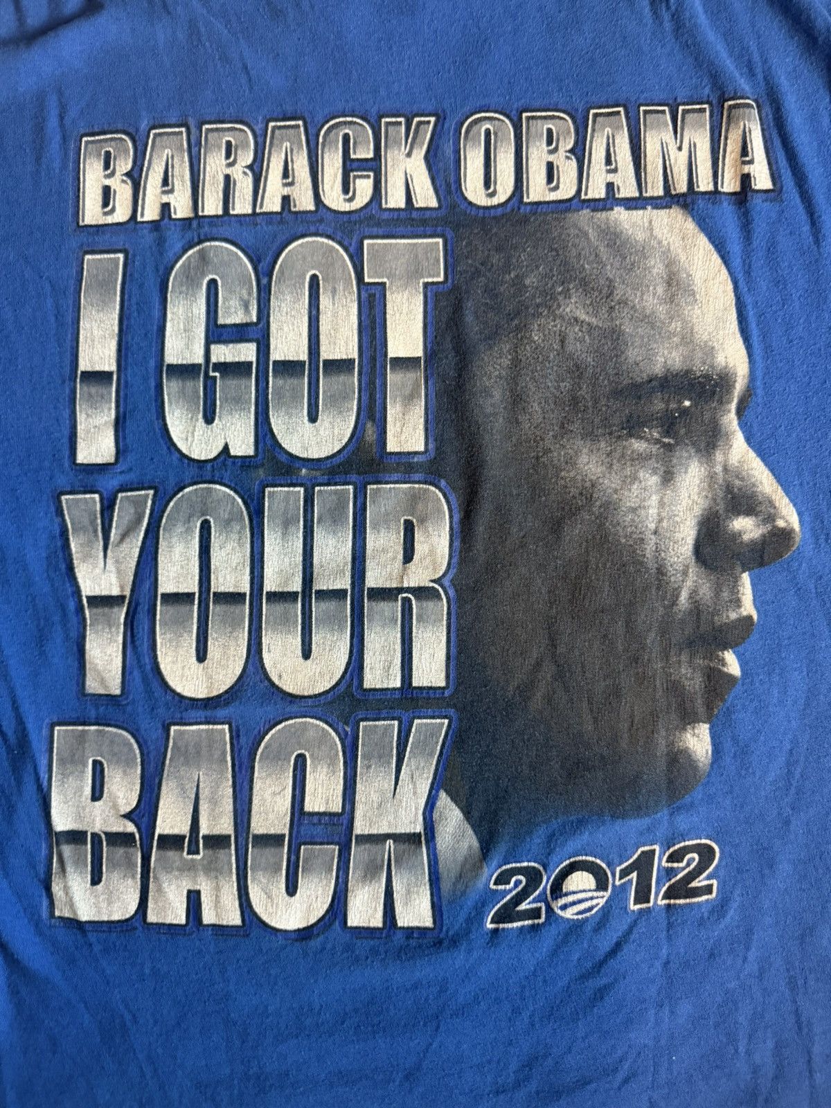 Vintage Vintage 2000s Obama rap tee style shirt Size US L / EU 52-54 / 3 - 5 Thumbnail