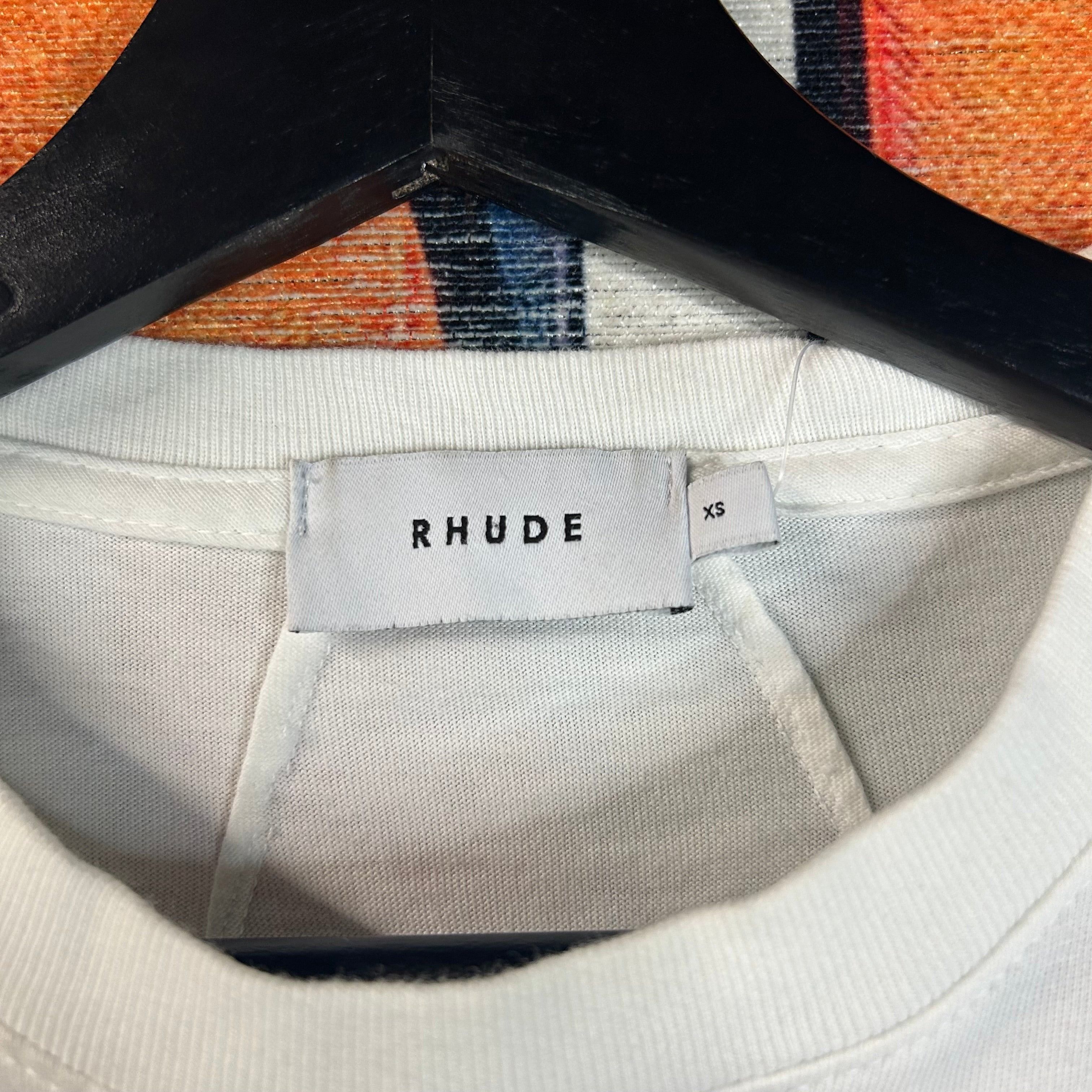 Rhude Rhude Track Logo Tee Size XS Size US XS / EU 42 / 0 - 3 Thumbnail