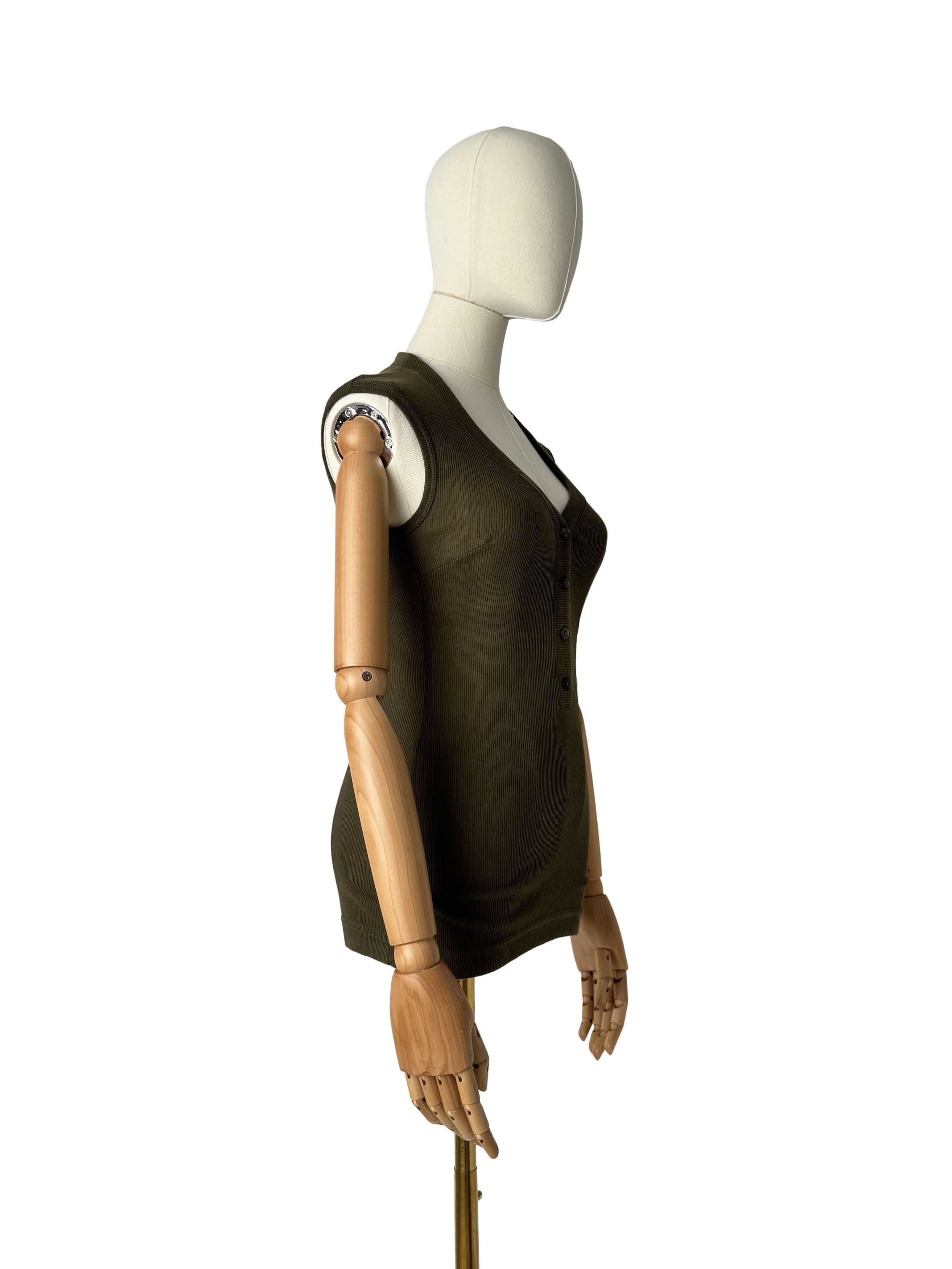 Dolce & Gabbana Dolce&Gabbana Vintage Tank Top Size XS / US 0-2 / IT 36-38 - 2 Thumbnail