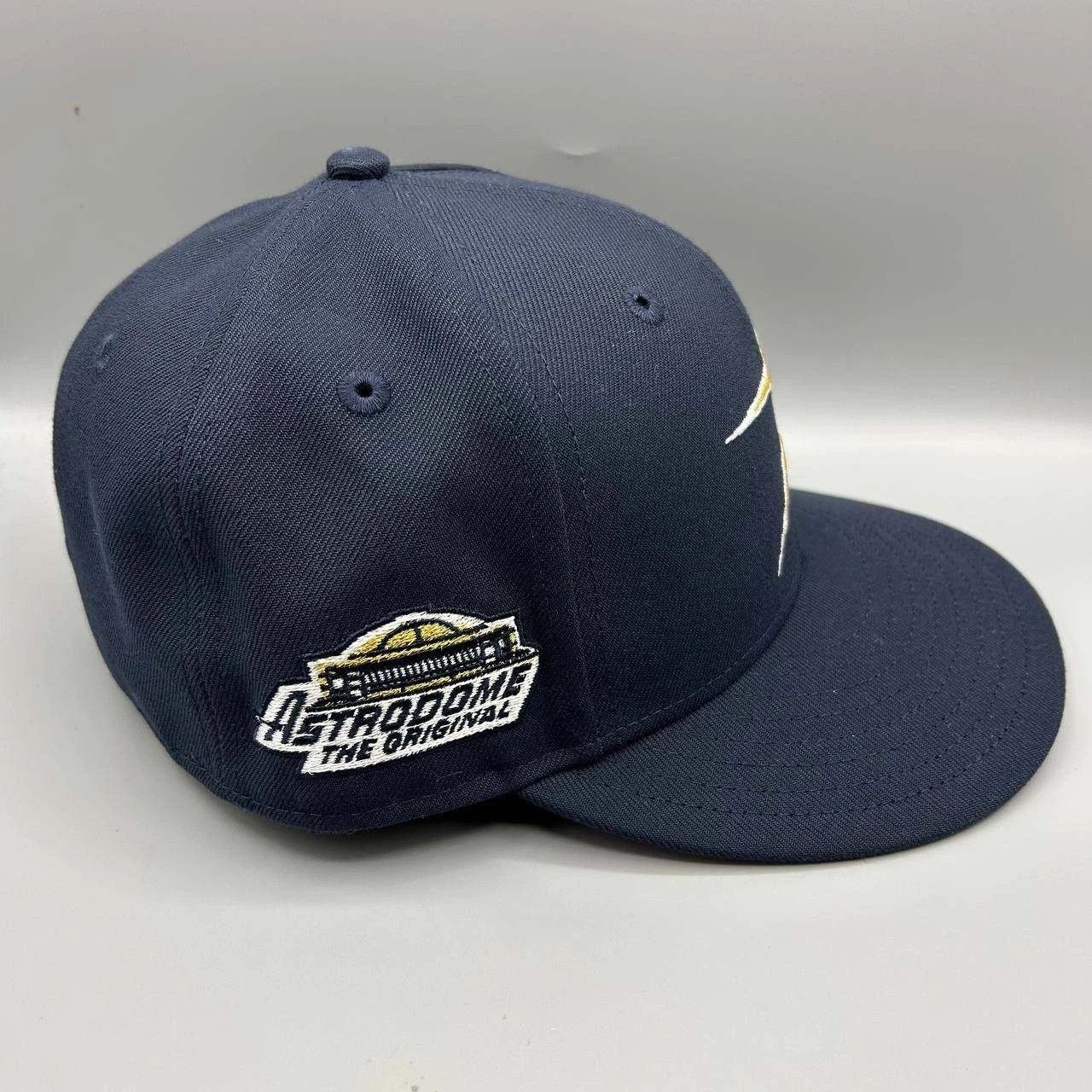 New Era Houston Astros Hat Men 7 1/4 Navy Pink MLB Fitted Cap Size ONE SIZE - 8 Thumbnail